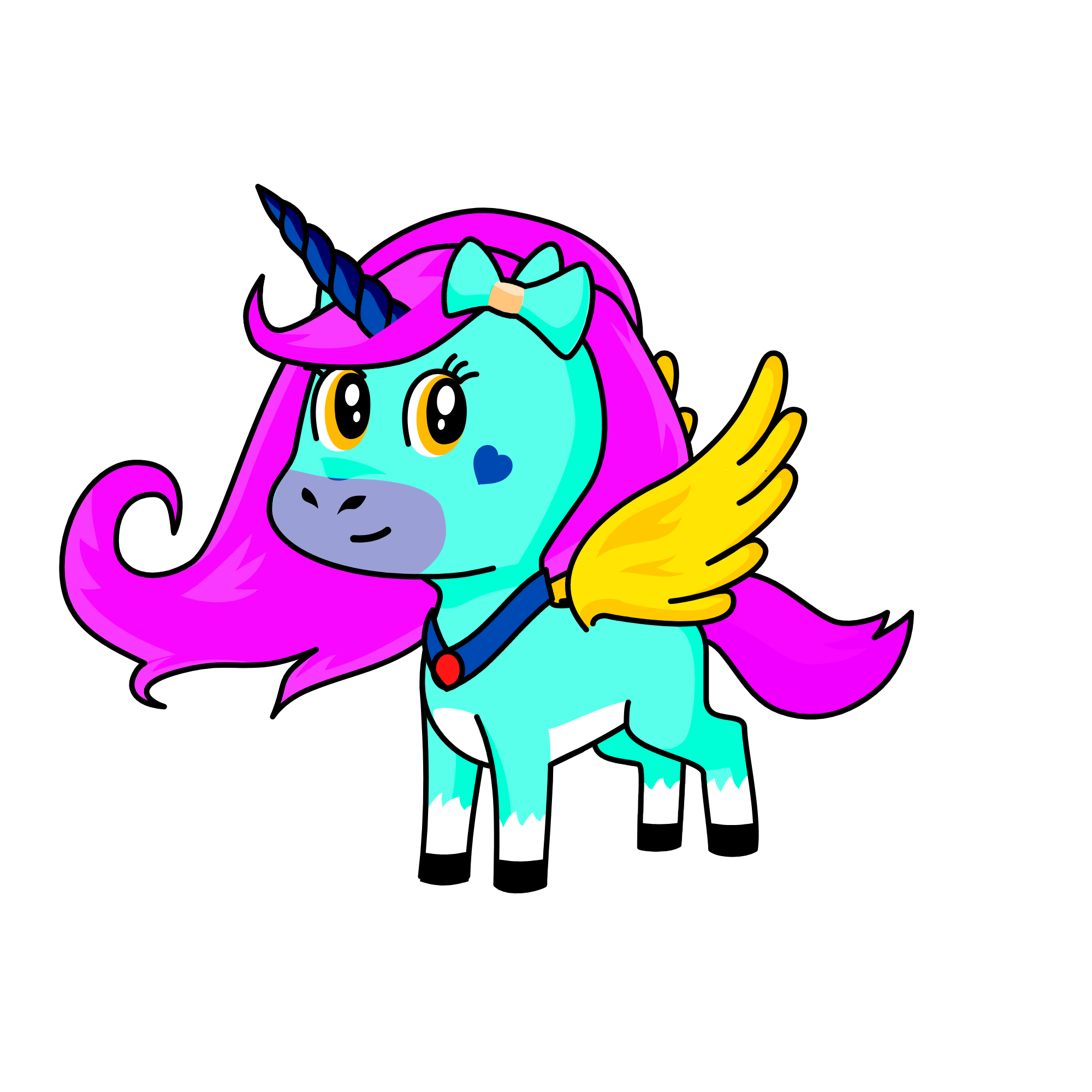 Penelope, the unicorn