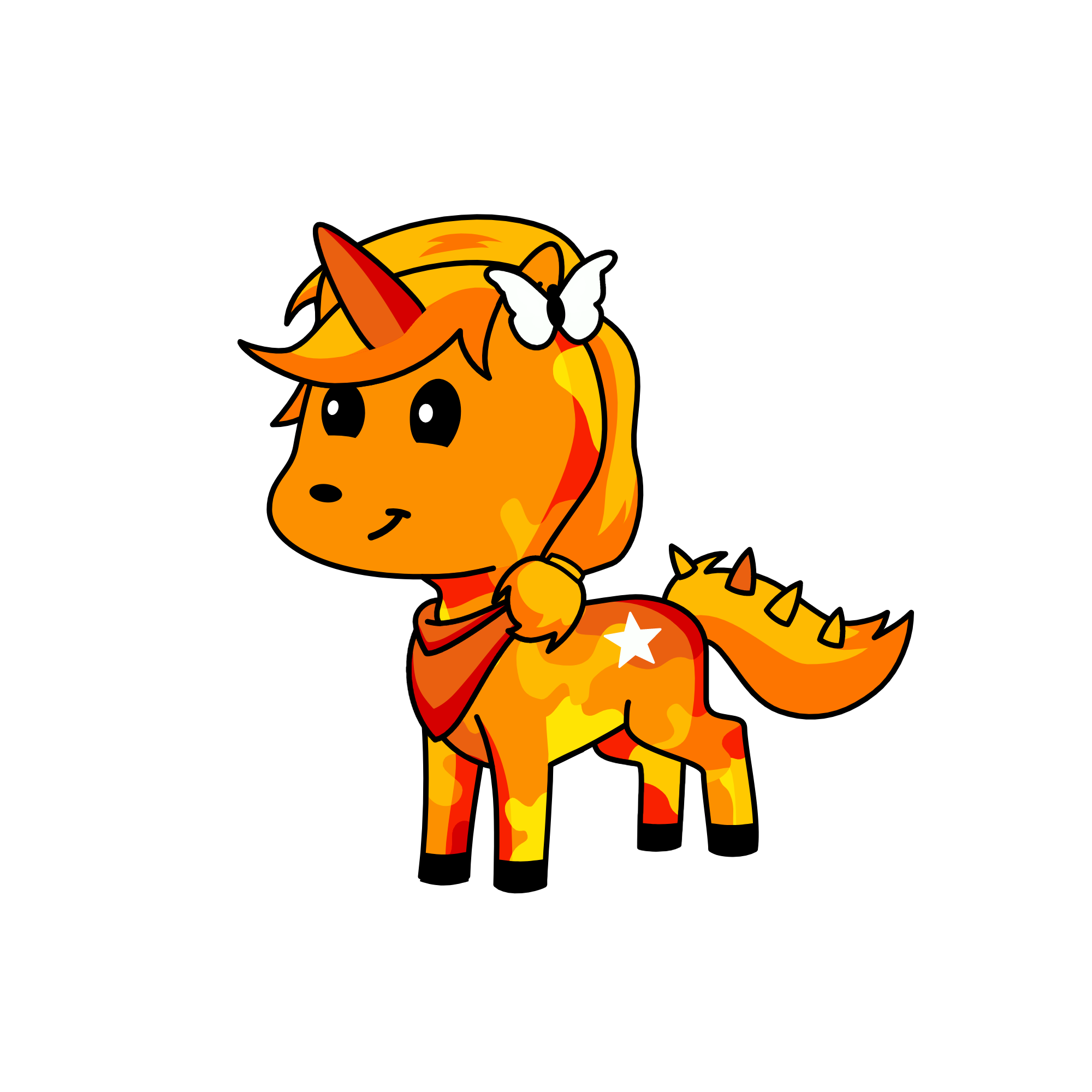 sandy, the unicorn
