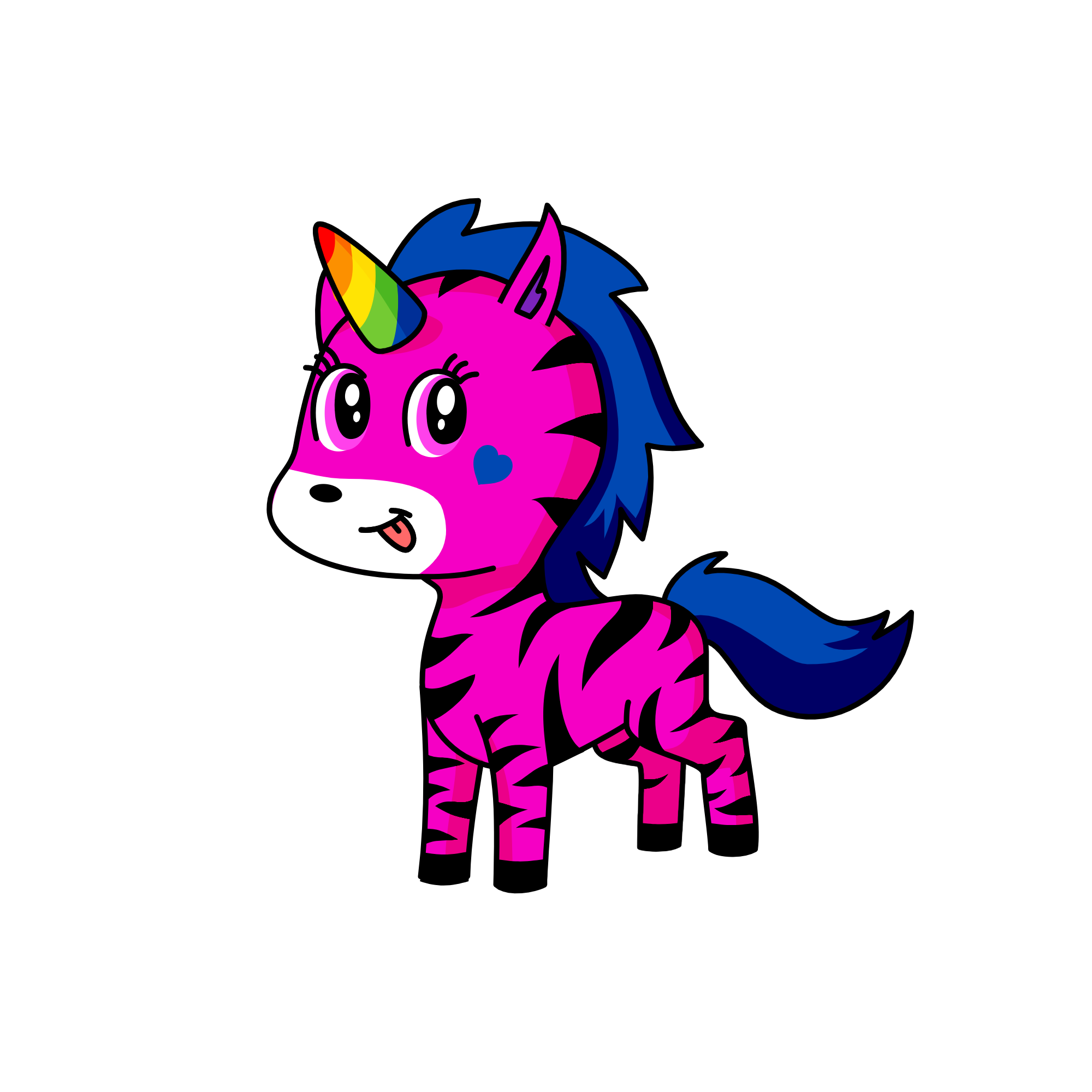 Zebunicorn, the unicorn