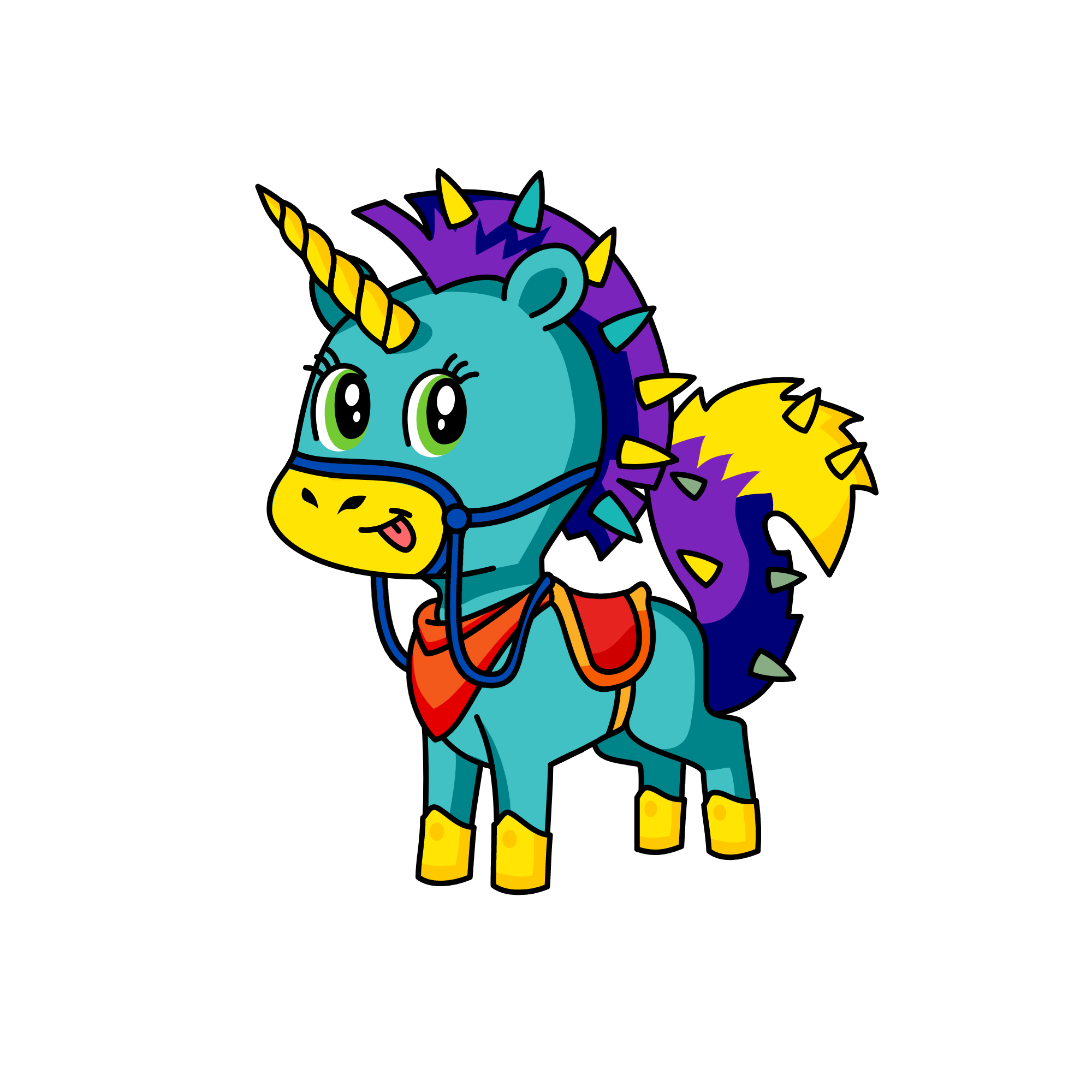 Şık Şık Mamed, the unicorn