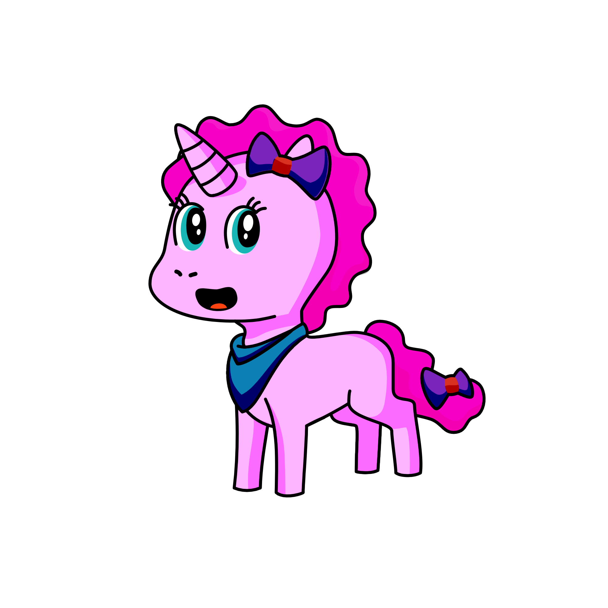 Pinkie Pie, the unicorn