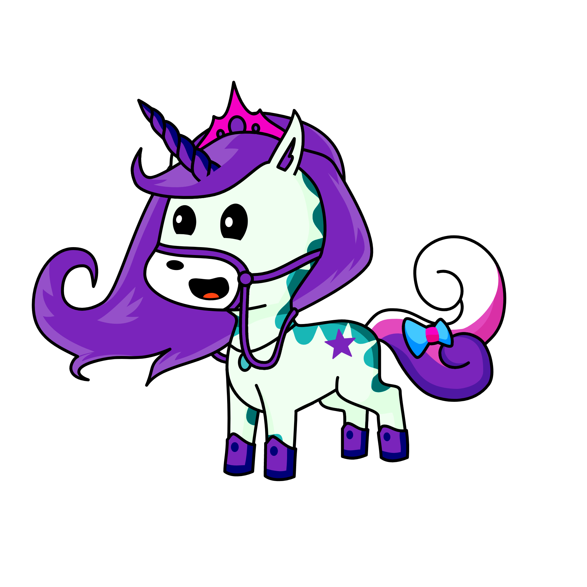 Princeses Lovely, the unicorn