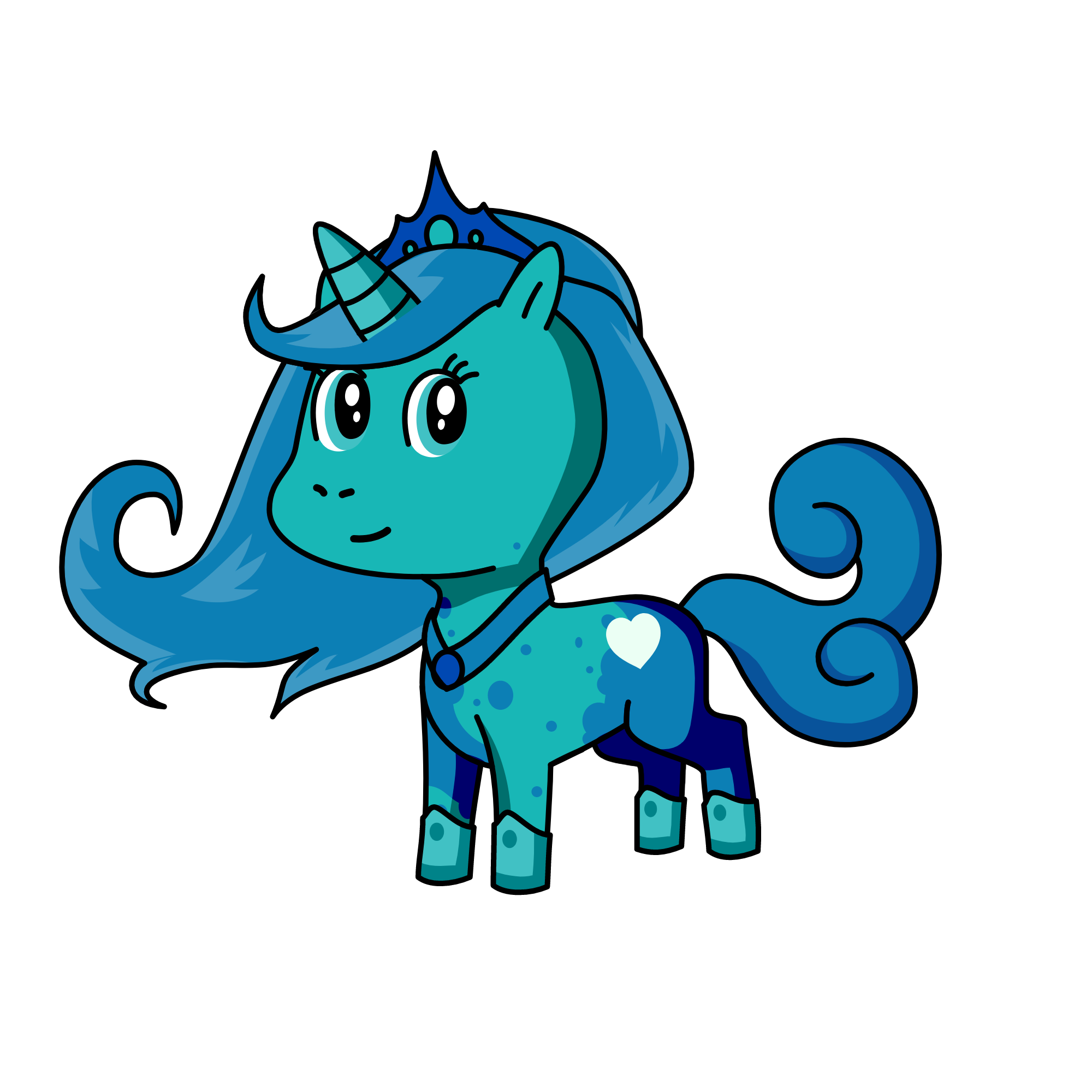 Ice, the unicorn