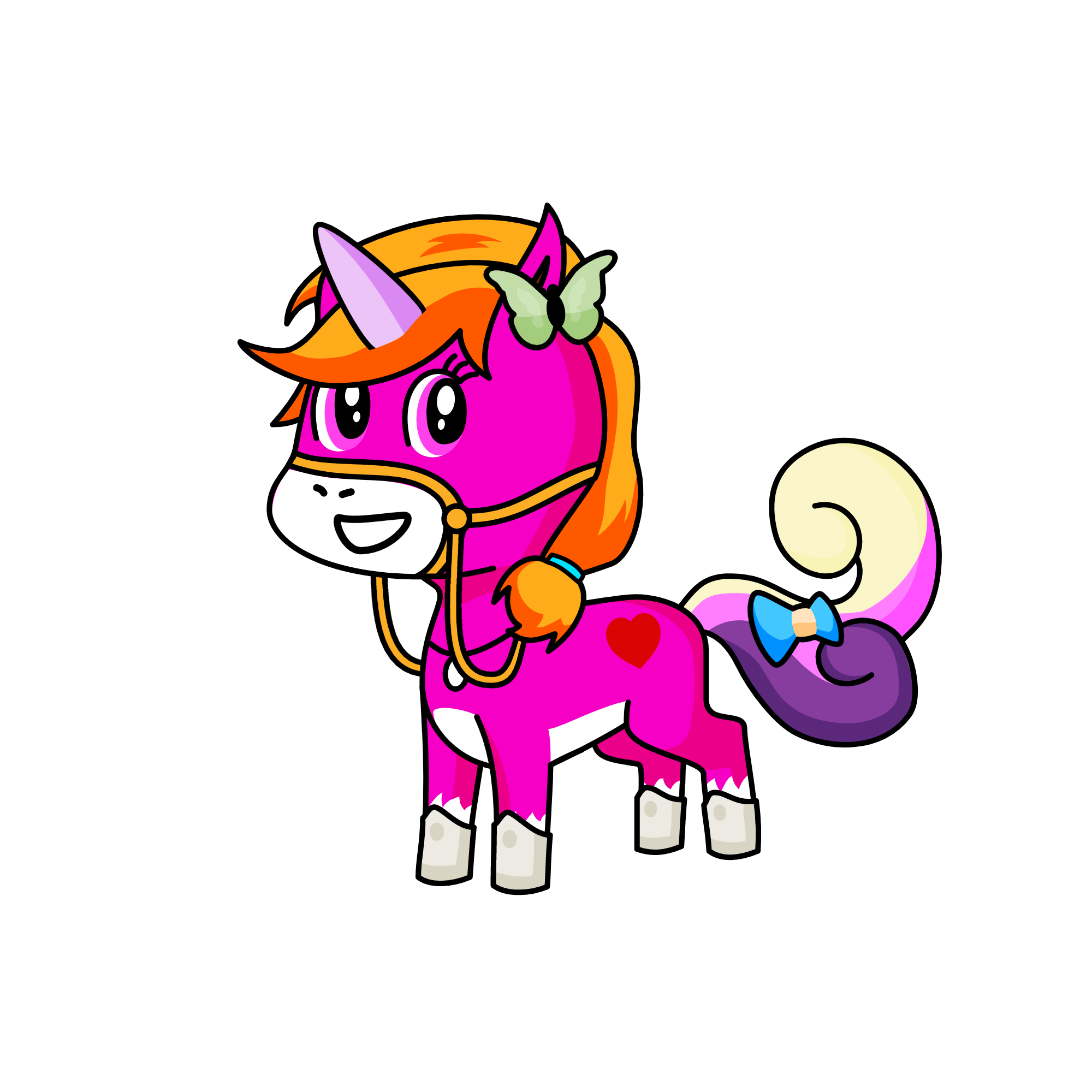 Emily, the unicorn