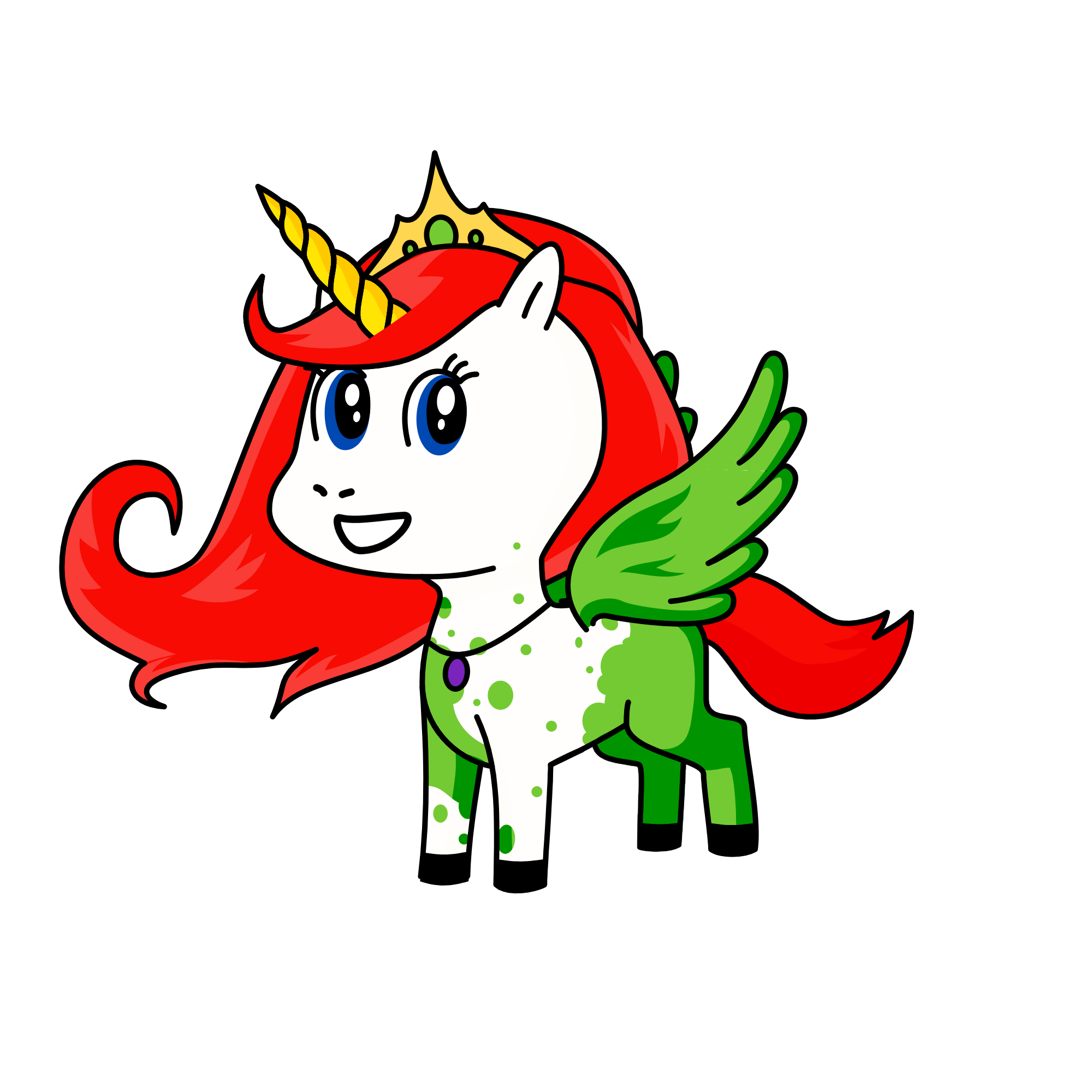 Ariel´s Unicorn, the unicorn