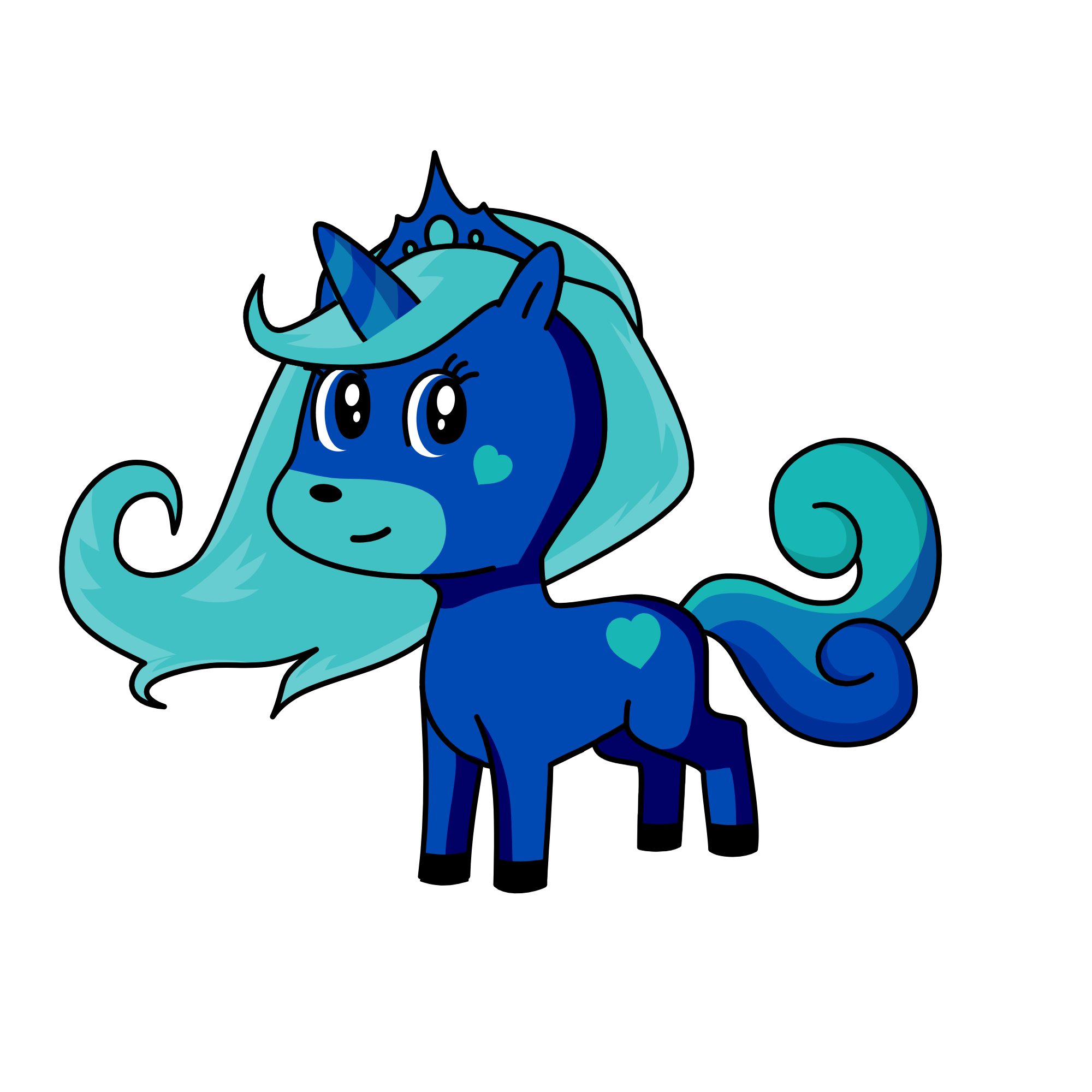 Ice Unicorn, the unicorn