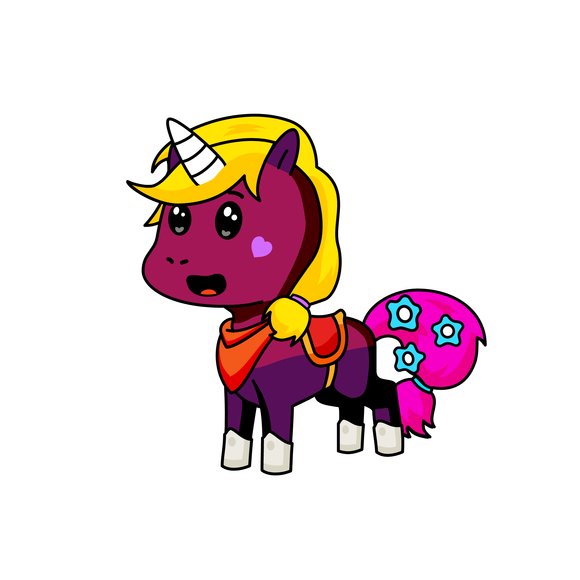 suneshine, the unicorn