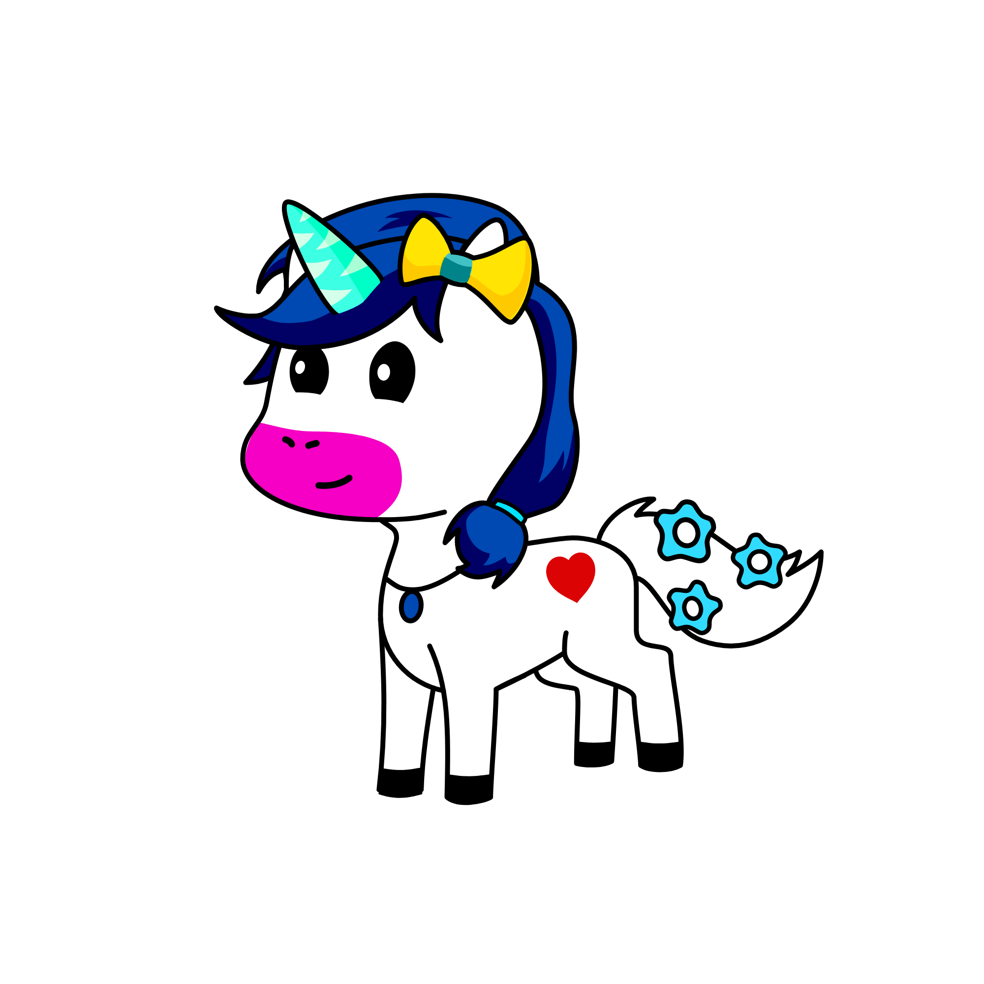unisnow, the unicorn
