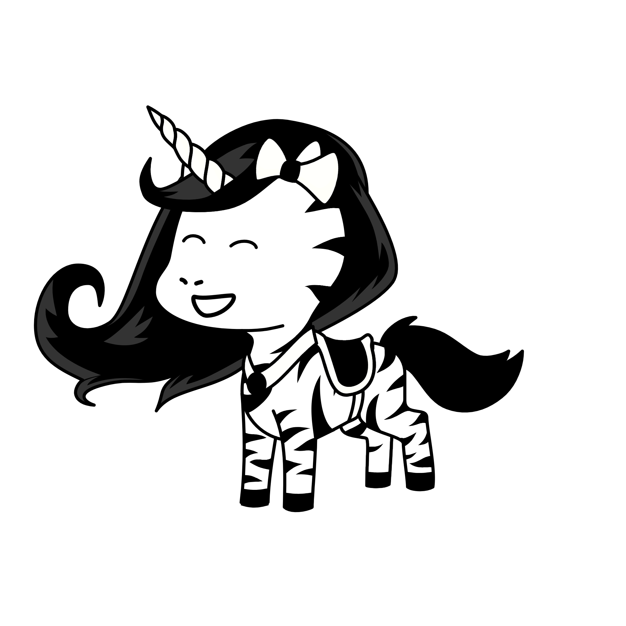 Blackicorn, the unicorn