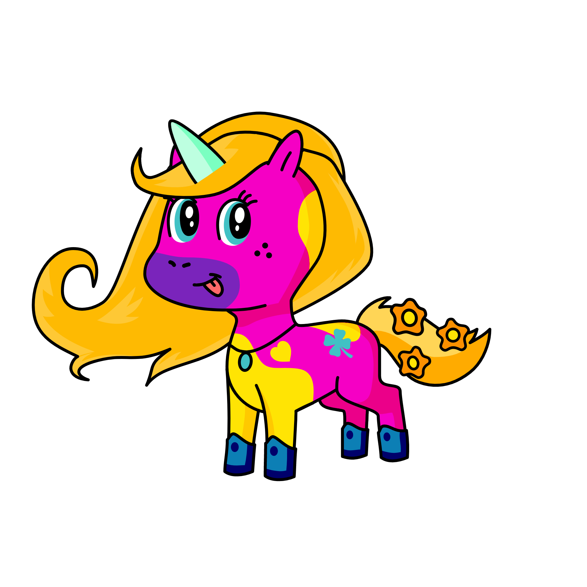 CuteUnicorn on the Clown, the unicorn