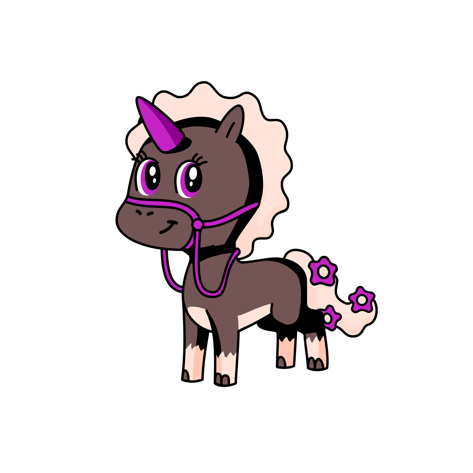 Flower, the unicorn