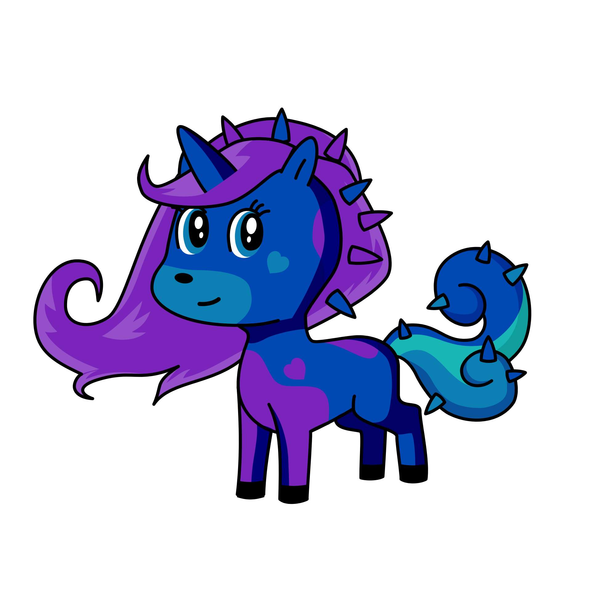 Bue, the unicorn