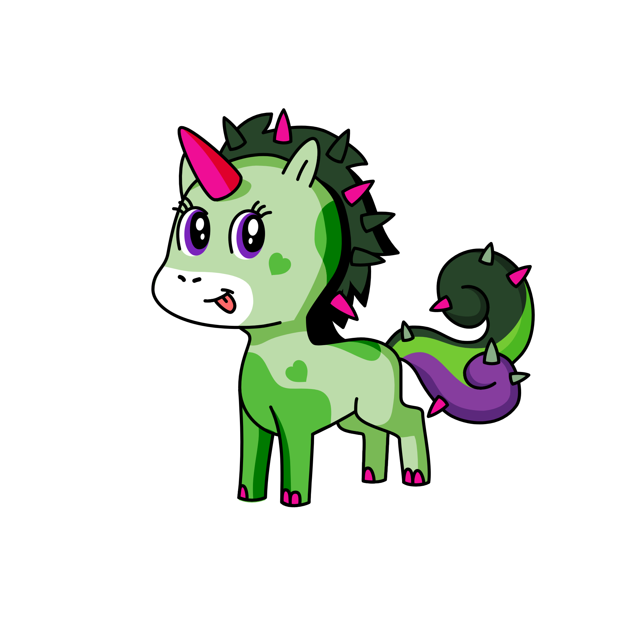 coool.spiky.prawn, the unicorn