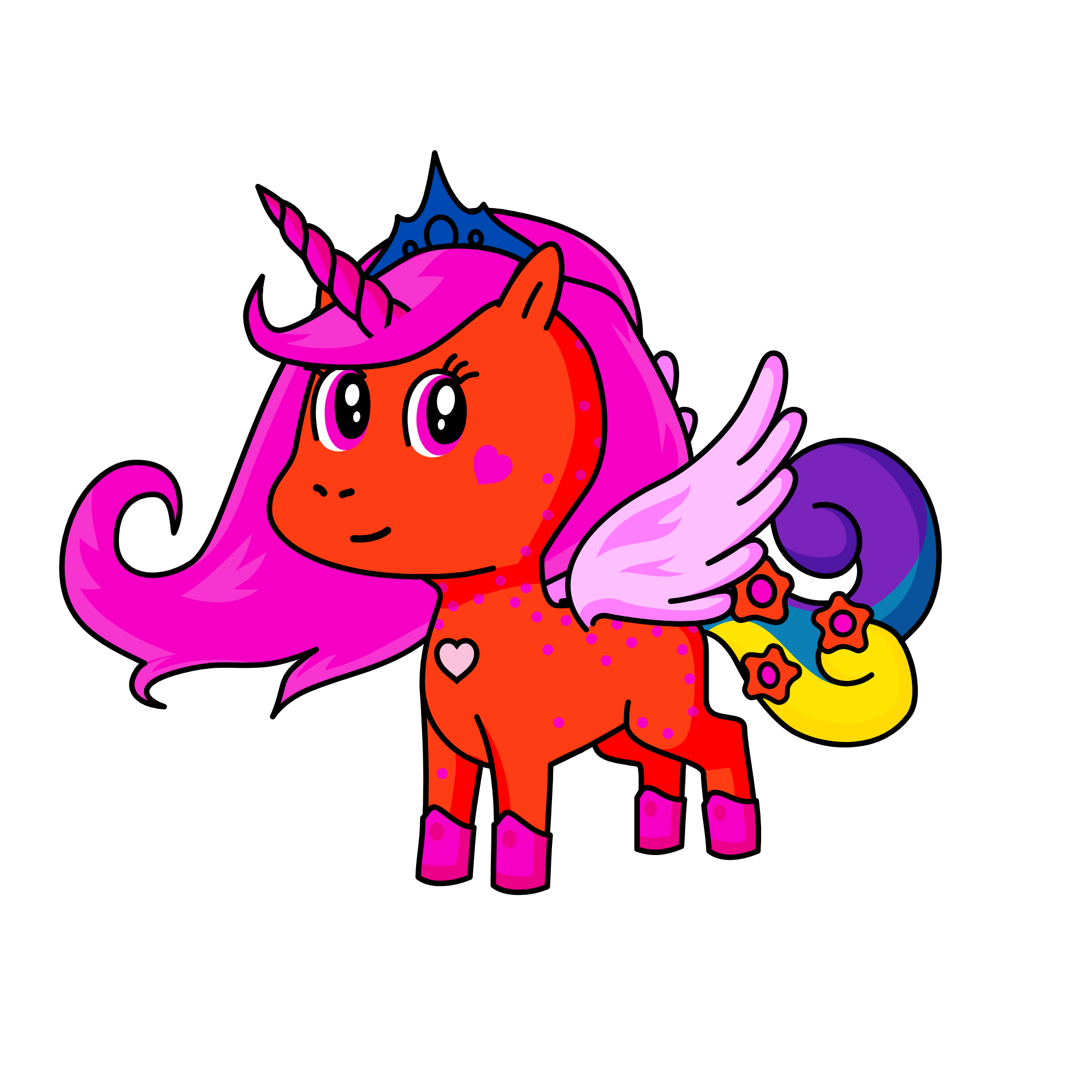 diamond moon, the unicorn