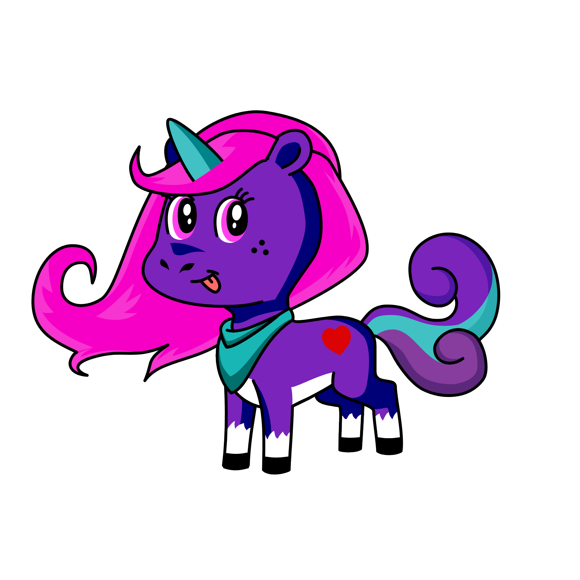 night, the unicorn