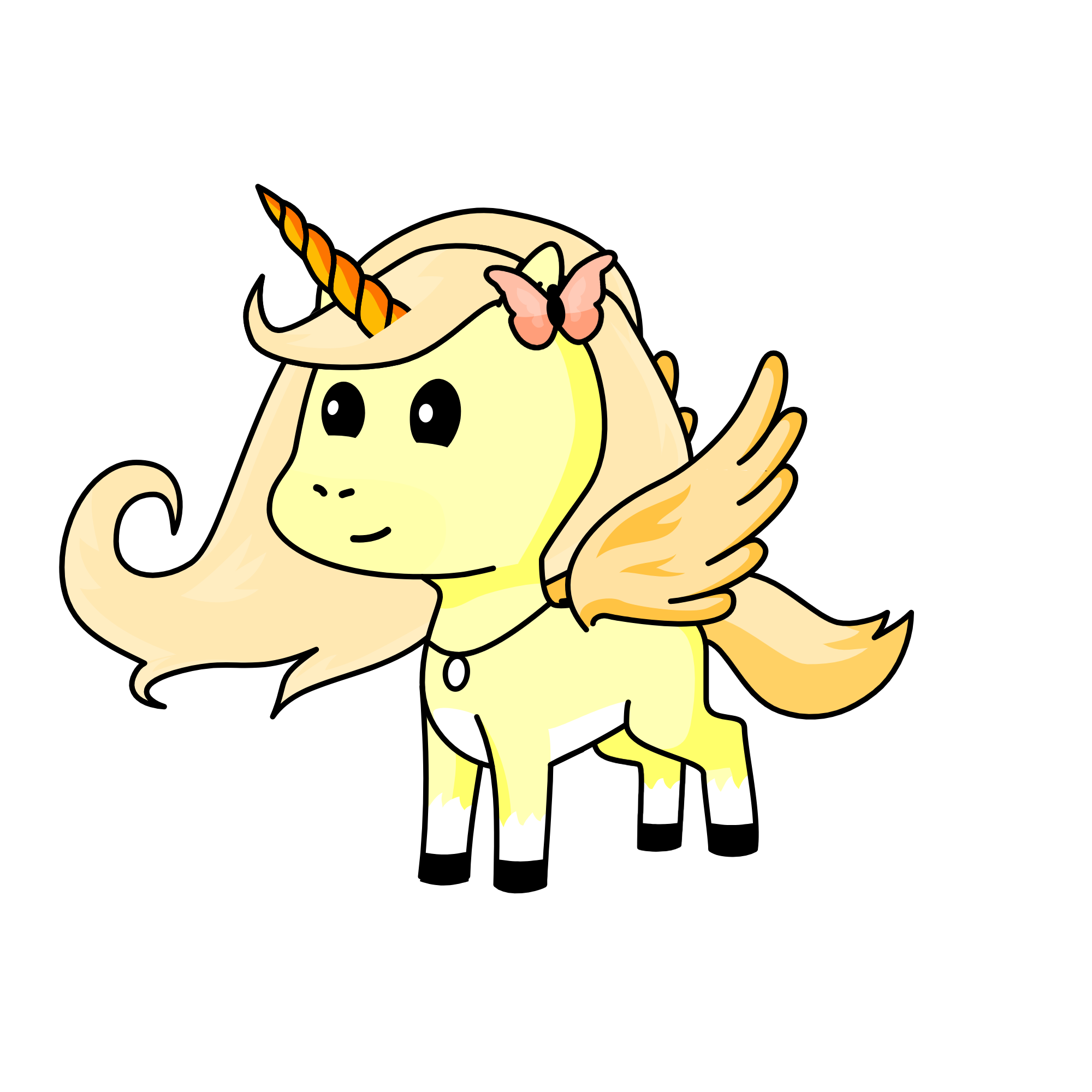 Sunshine, the unicorn