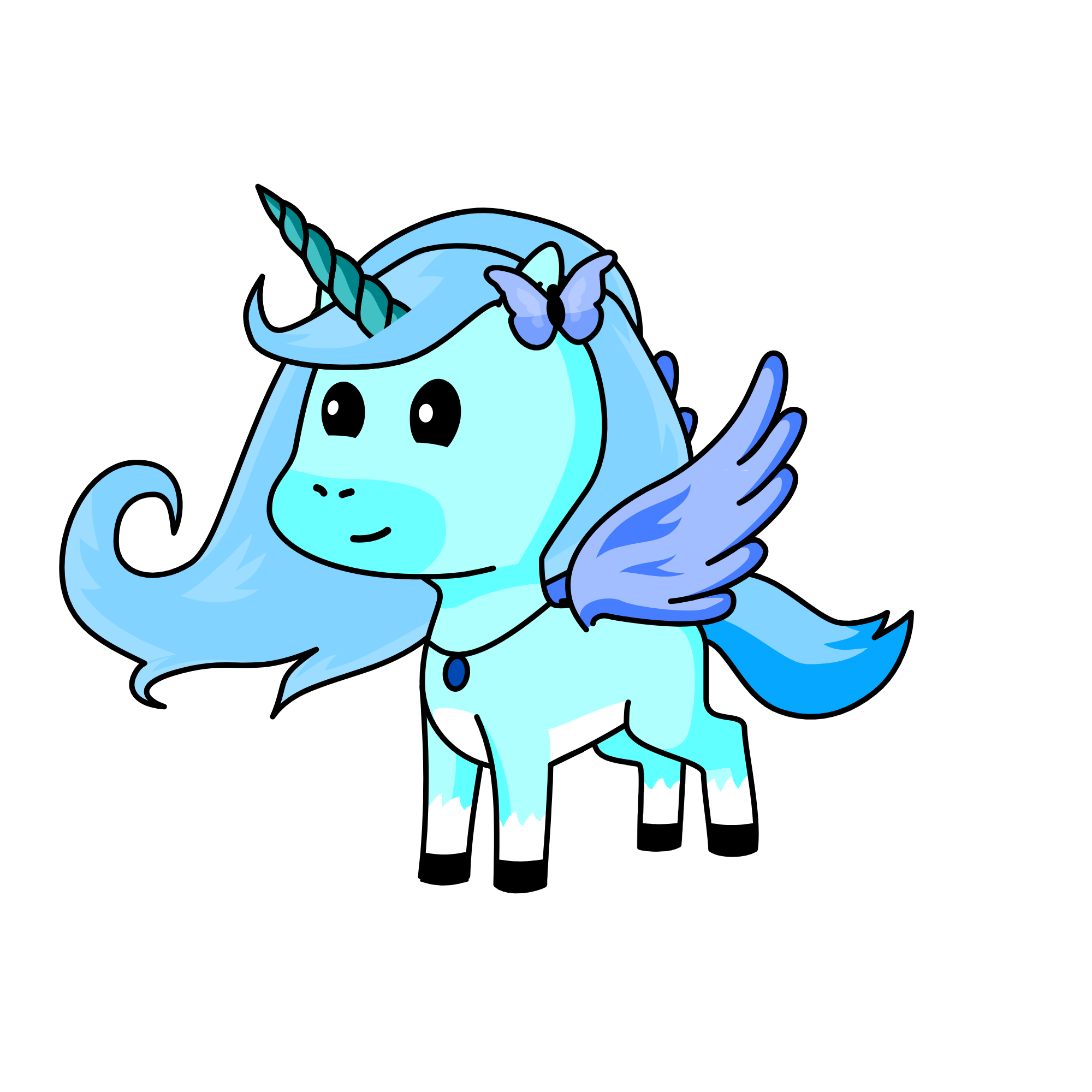 Skylar, the unicorn