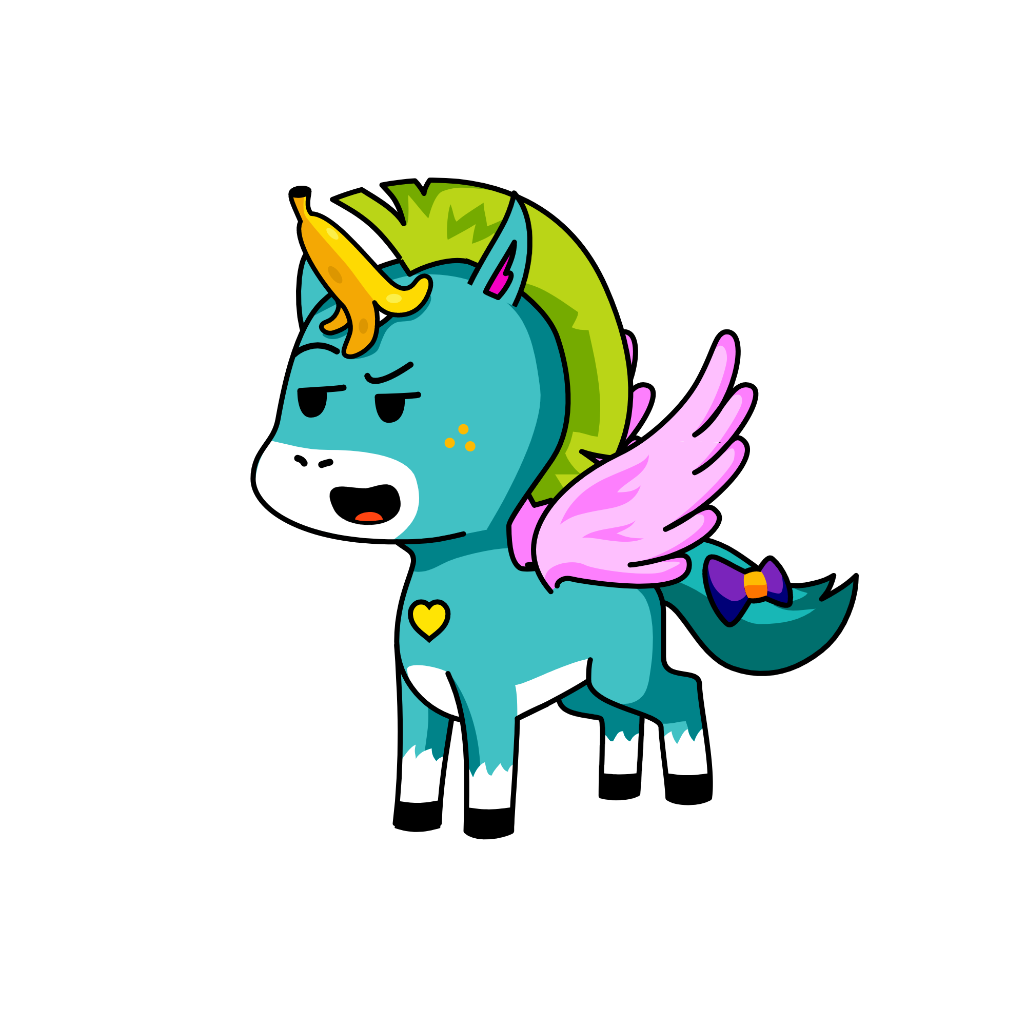how to get a wing first go to about then scroll down until you see get wing click on it step two , the unicorn