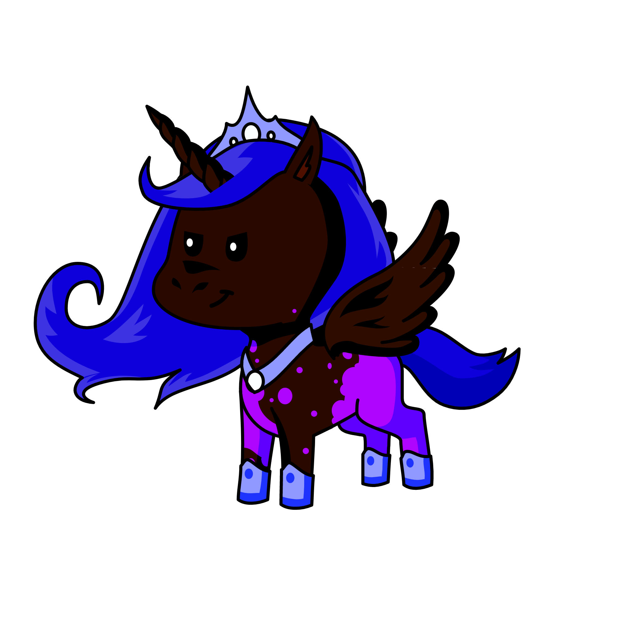 Nightmaremoon, the unicorn