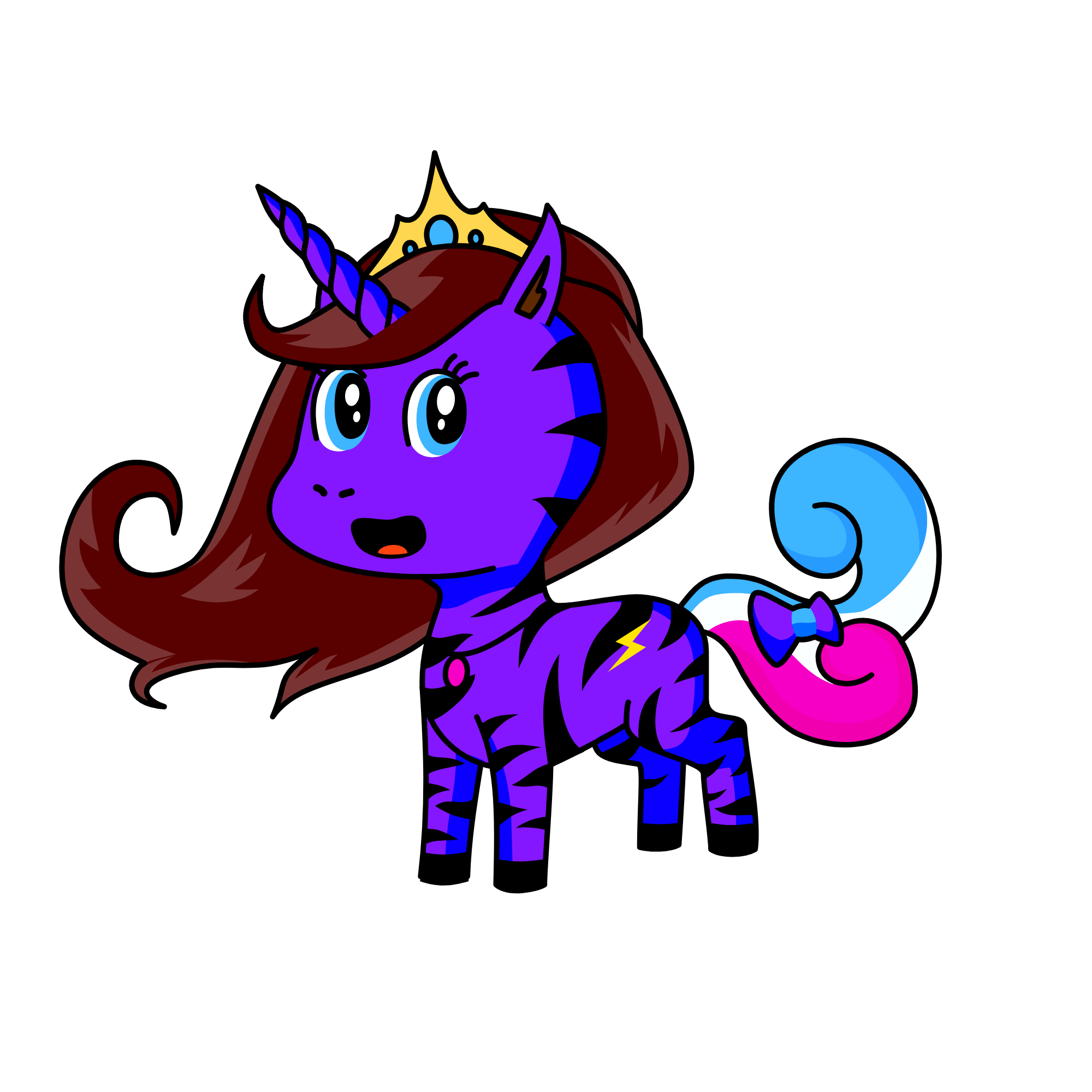 queen of the unicorns, the unicorn