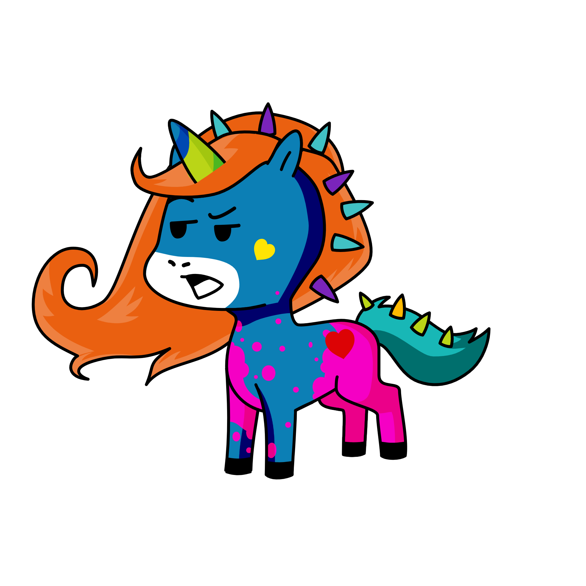 hi sue-anne i see you, the unicorn
