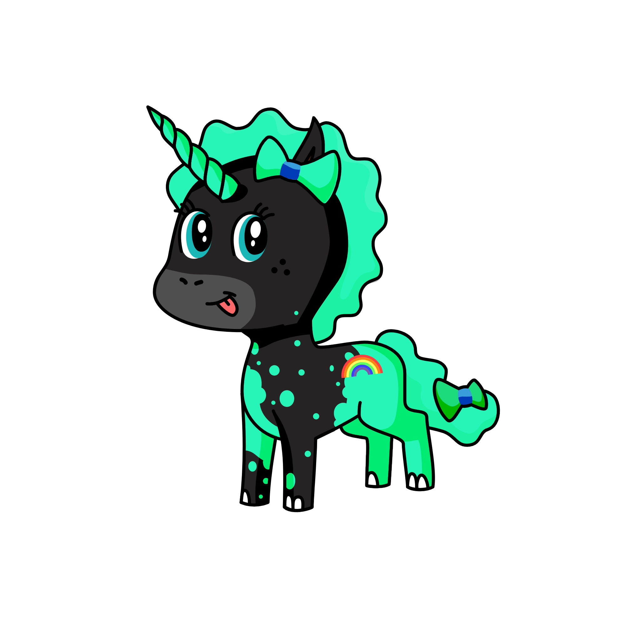 fluffy-tales, the unicorn