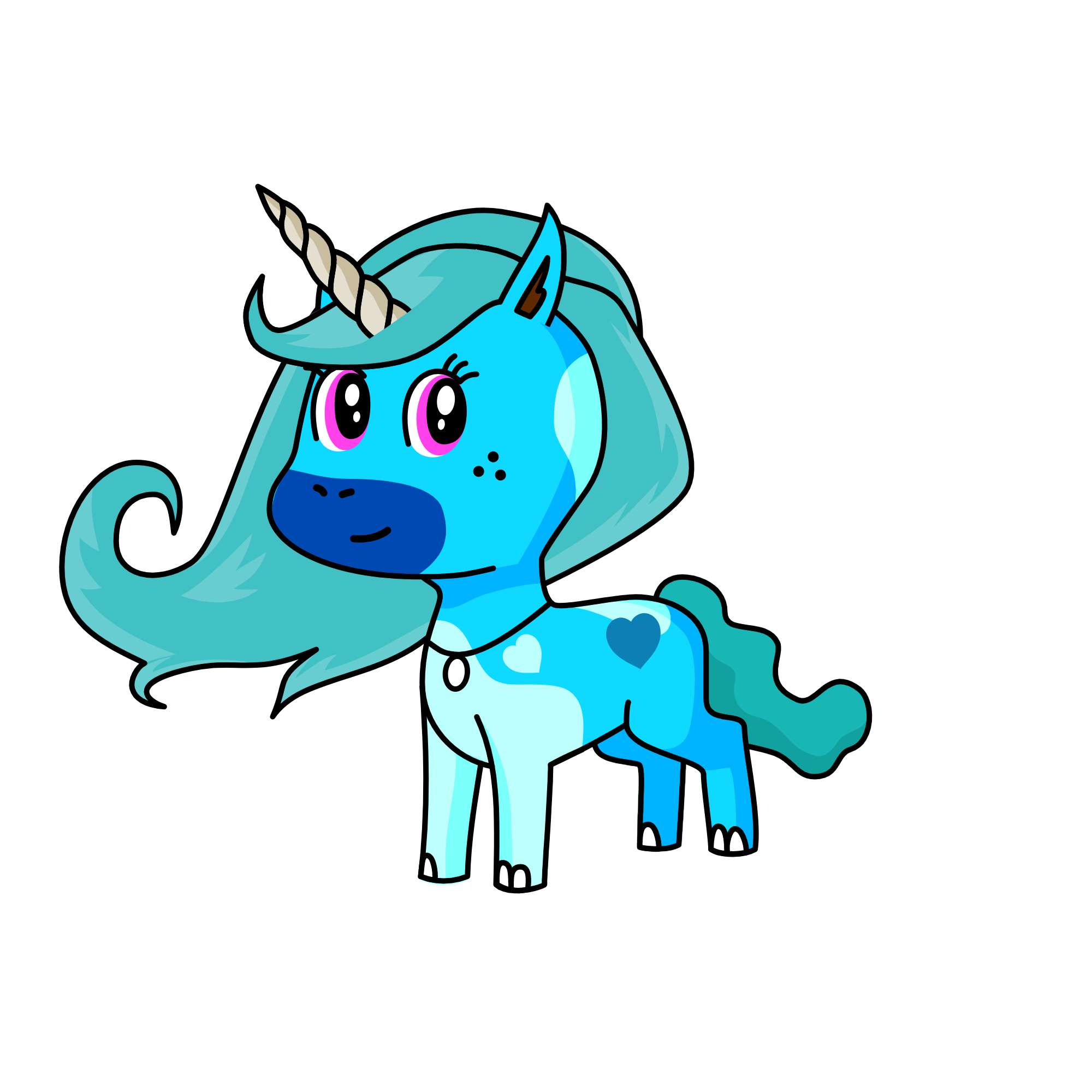 icicle, the unicorn