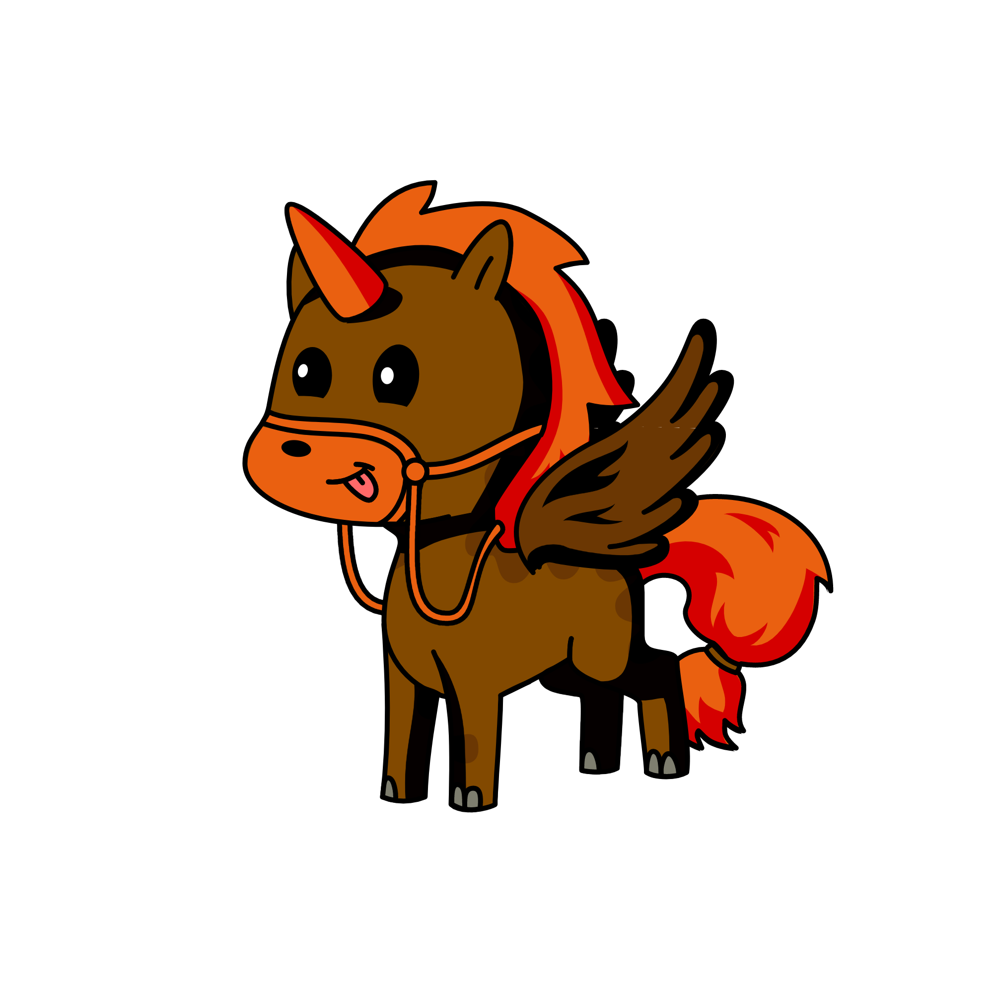 PLUCKY ANIMAL CROSSING CAHRECTERS, the unicorn