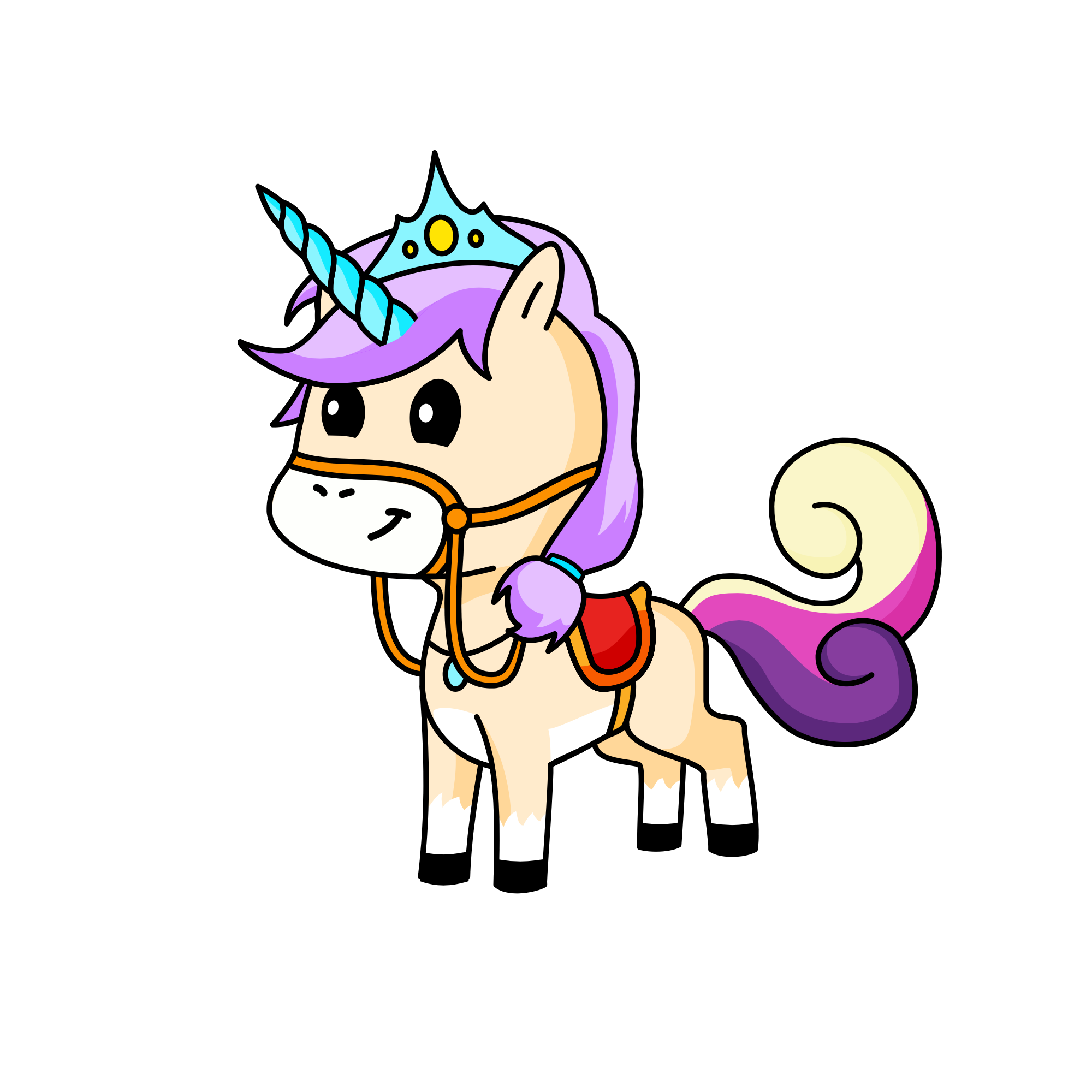 Poppy 🍩, the unicorn