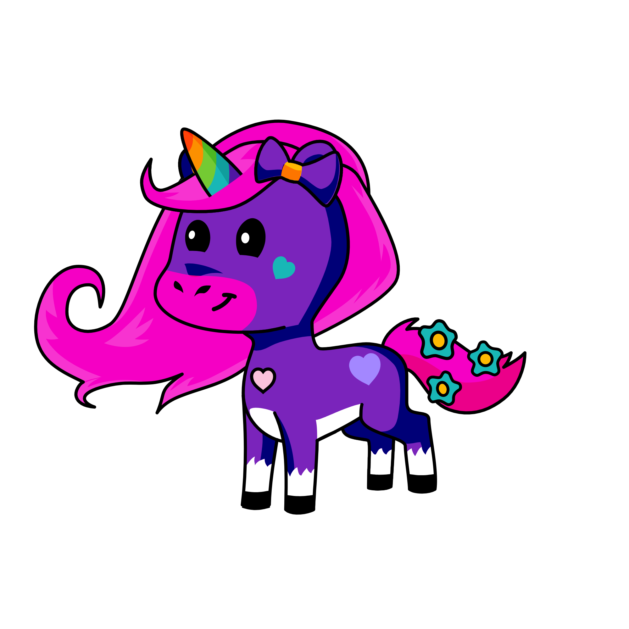 Rosa, the unicorn
