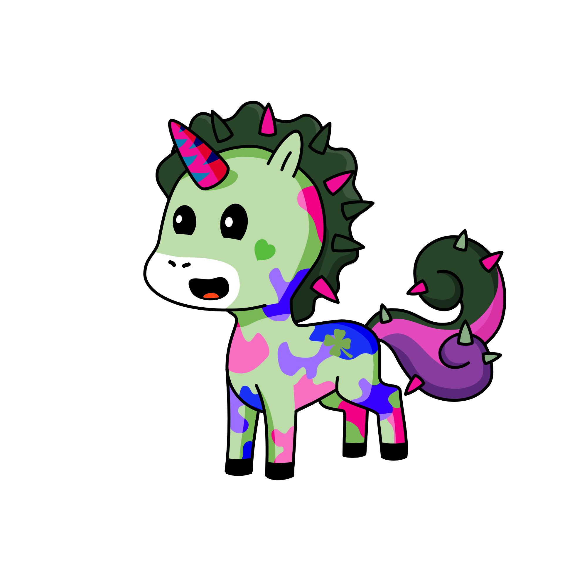 Mojo, the unicorn