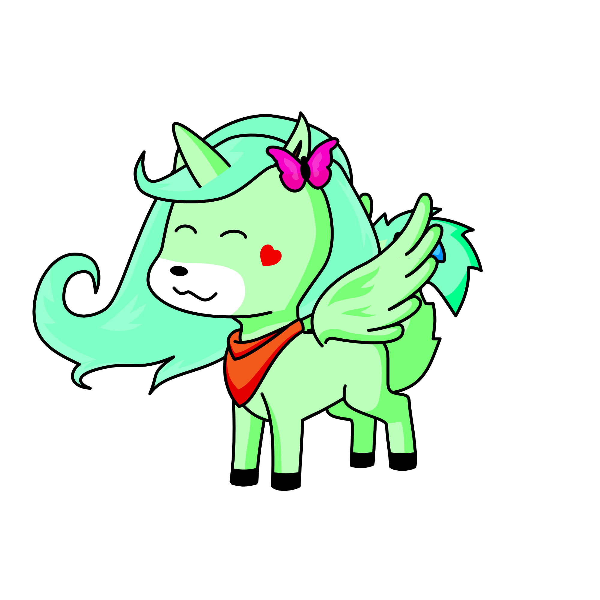 Lola, the unicorn