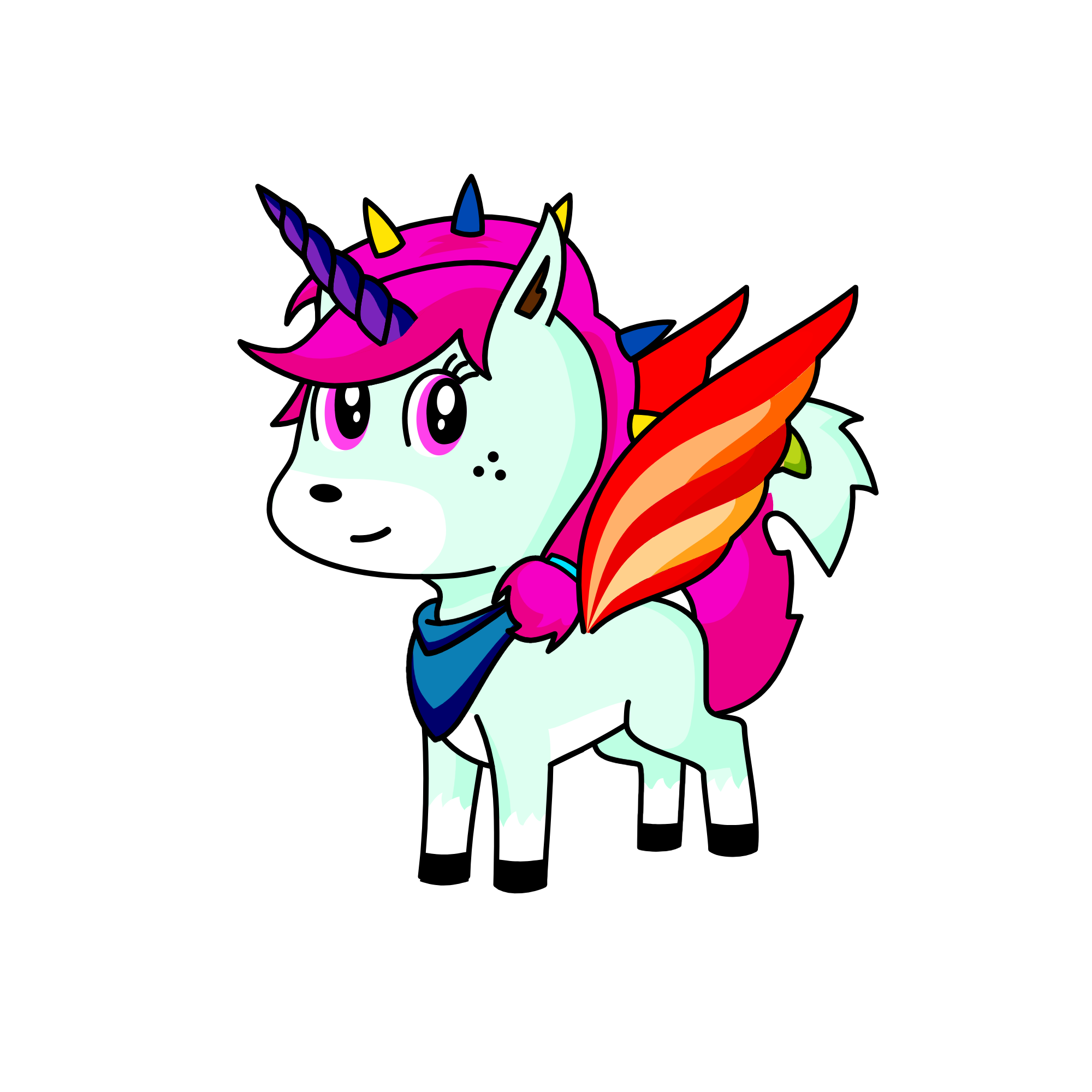 yamy, the unicorn