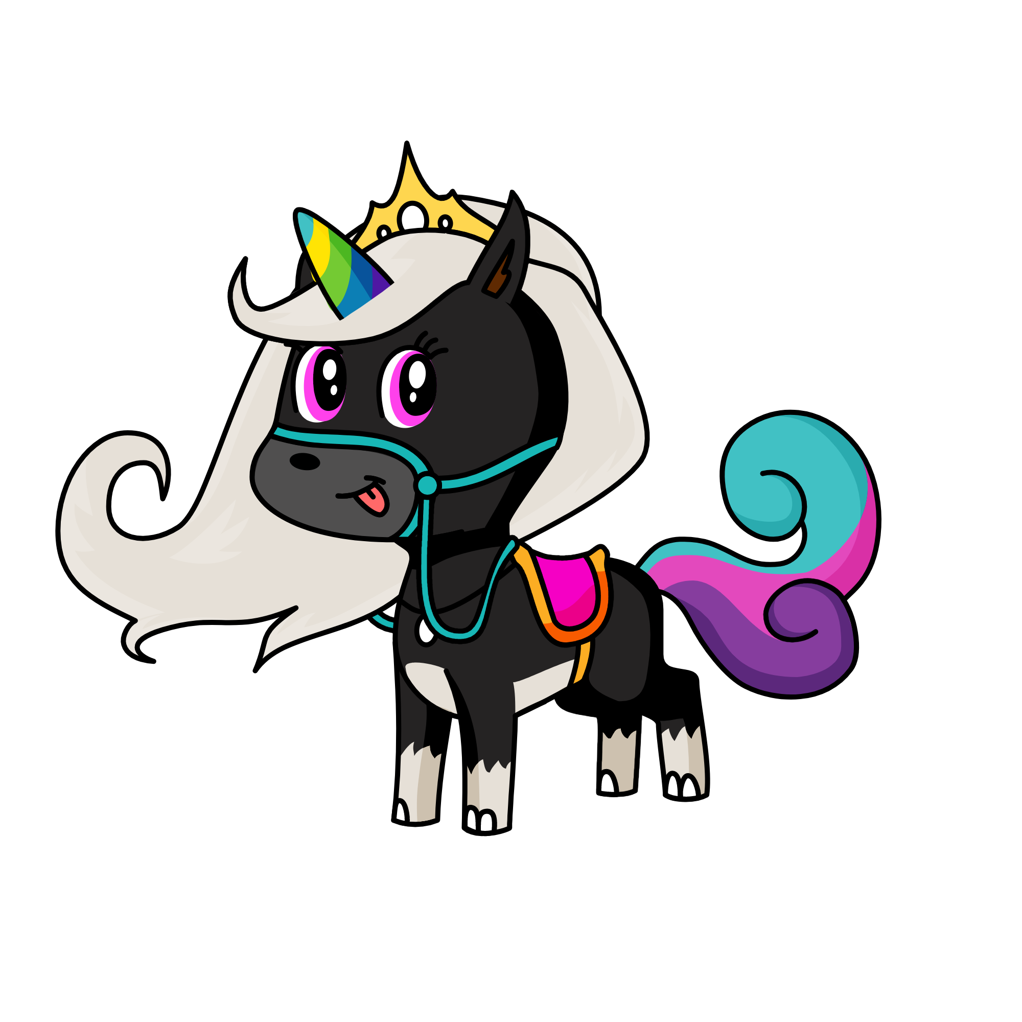 Asma, the unicorn
