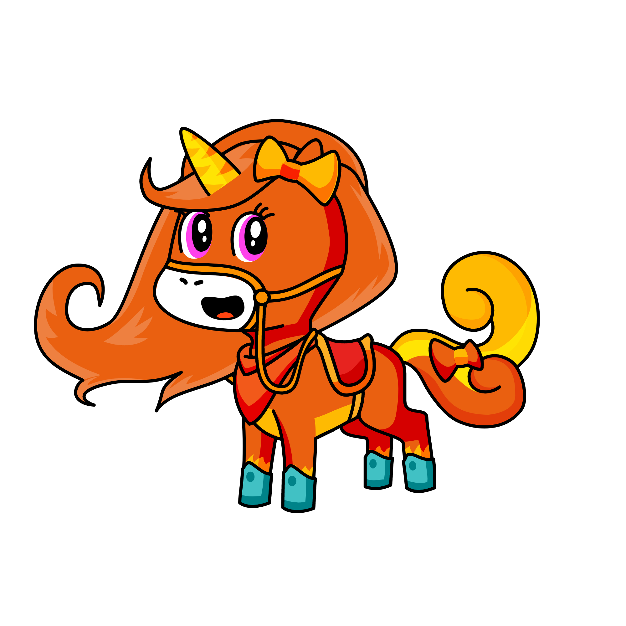 Ms Snow, the unicorn