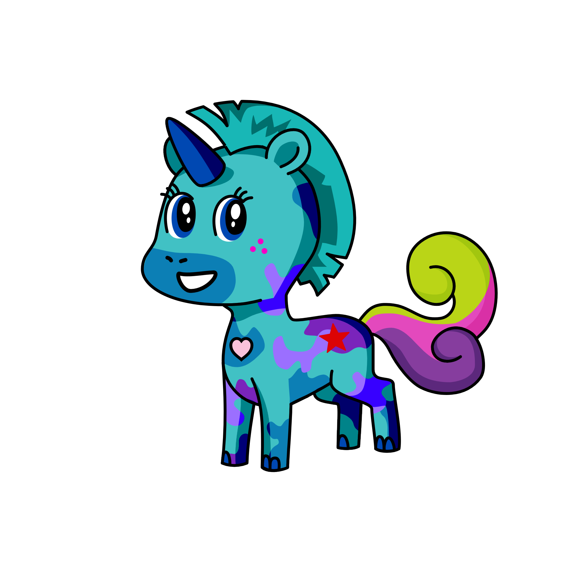 Twilight, the unicorn