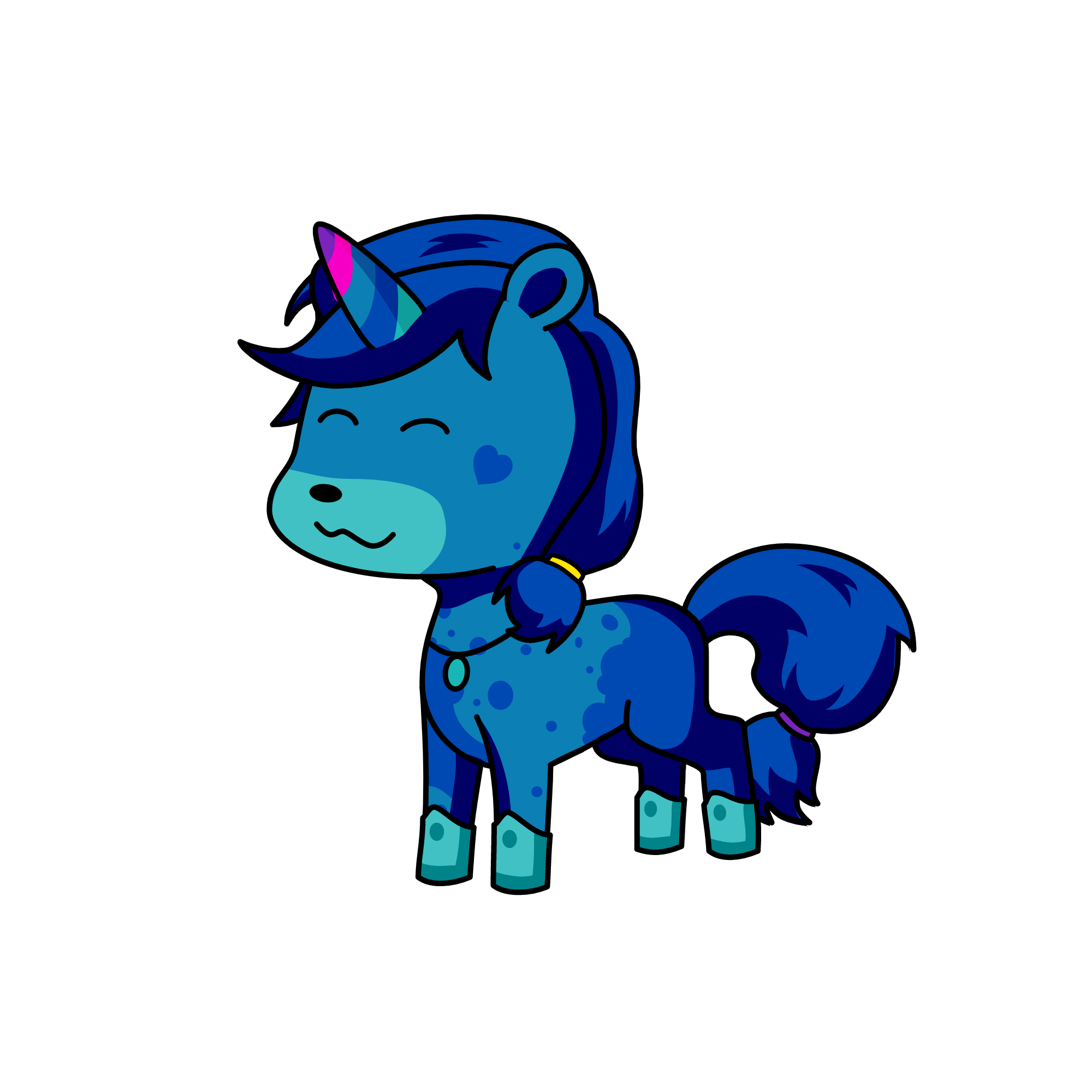 Mewmew, the unicorn