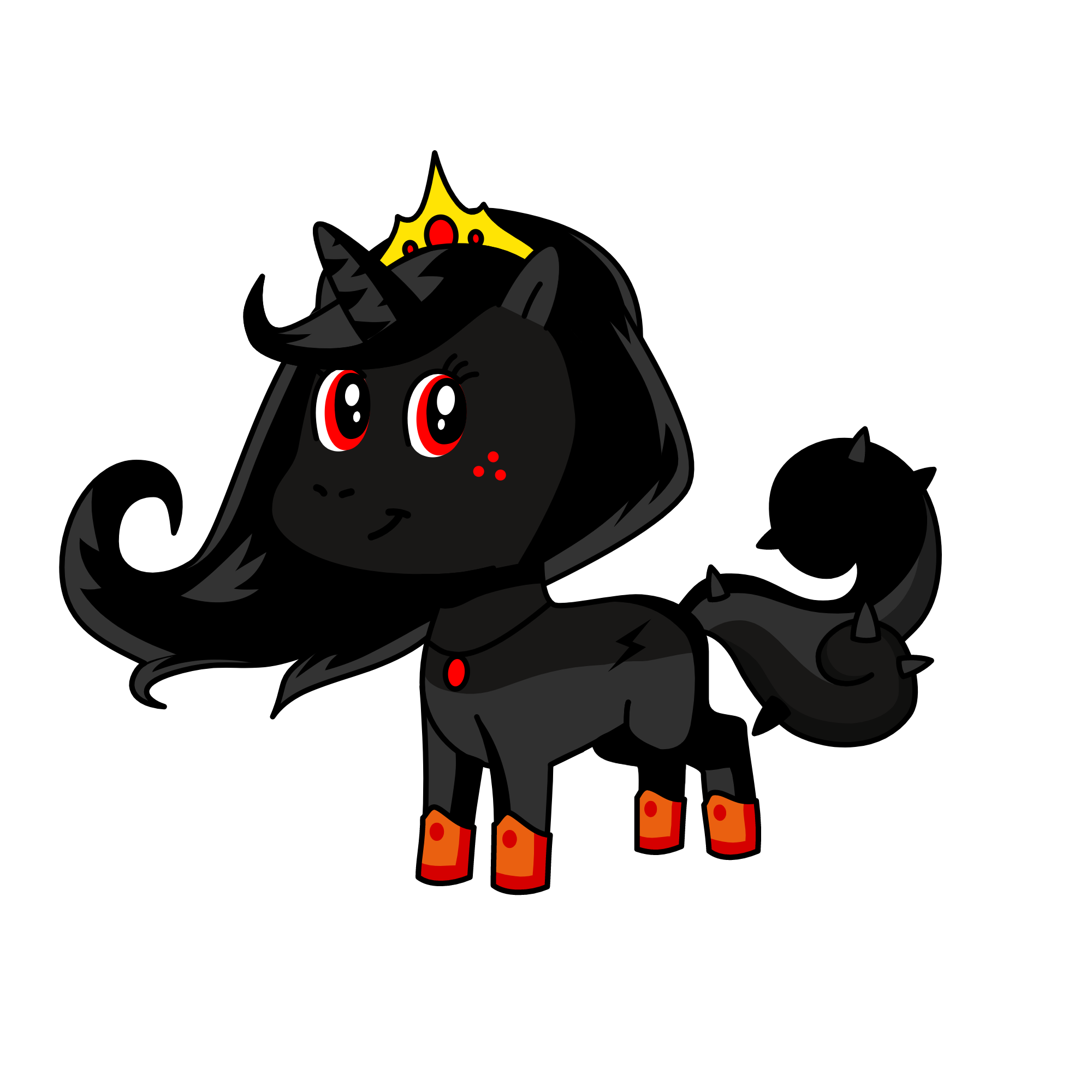 Darkess, the unicorn