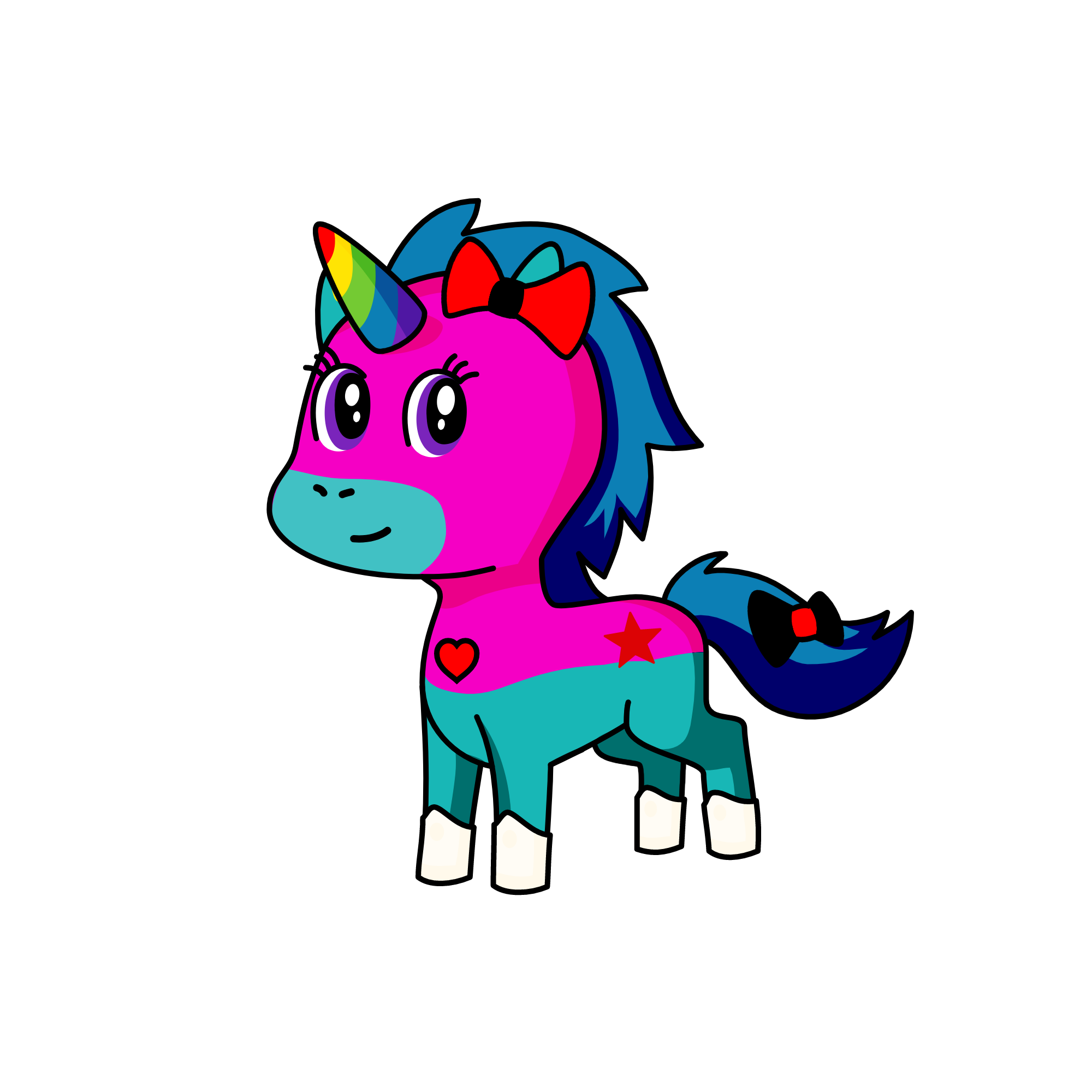 the hero that everybody knows and loves, the unicorn
