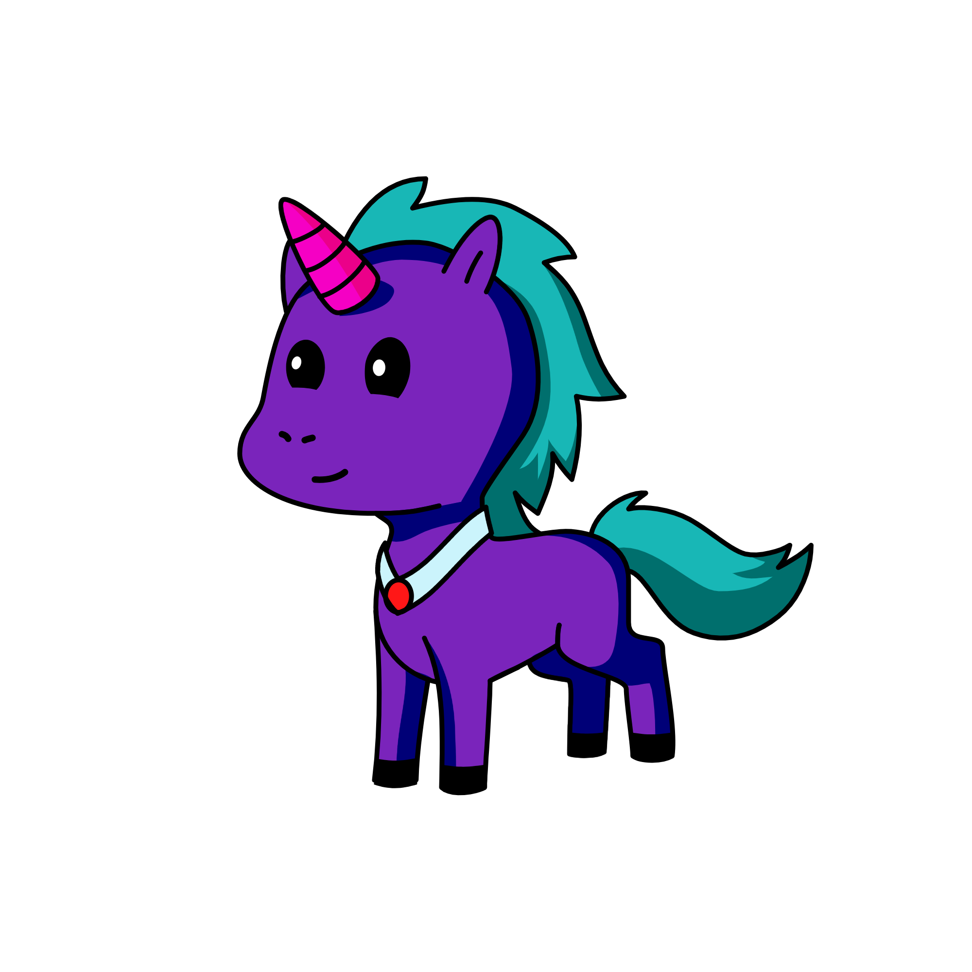 Hazle, the unicorn