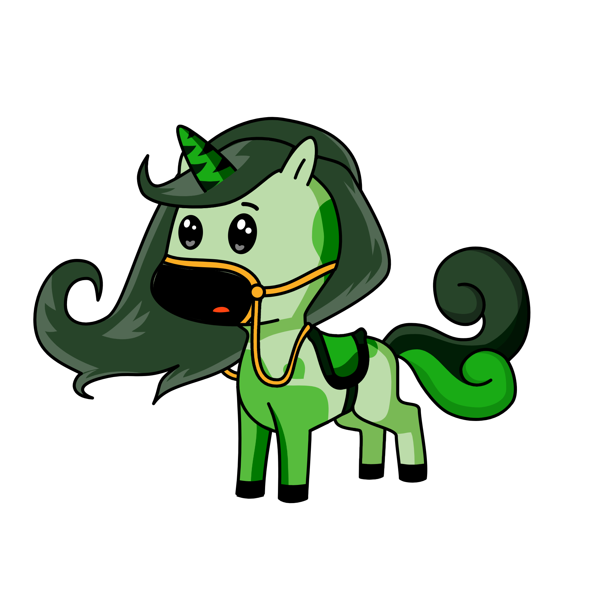 Ridable! For FREE, the unicorn