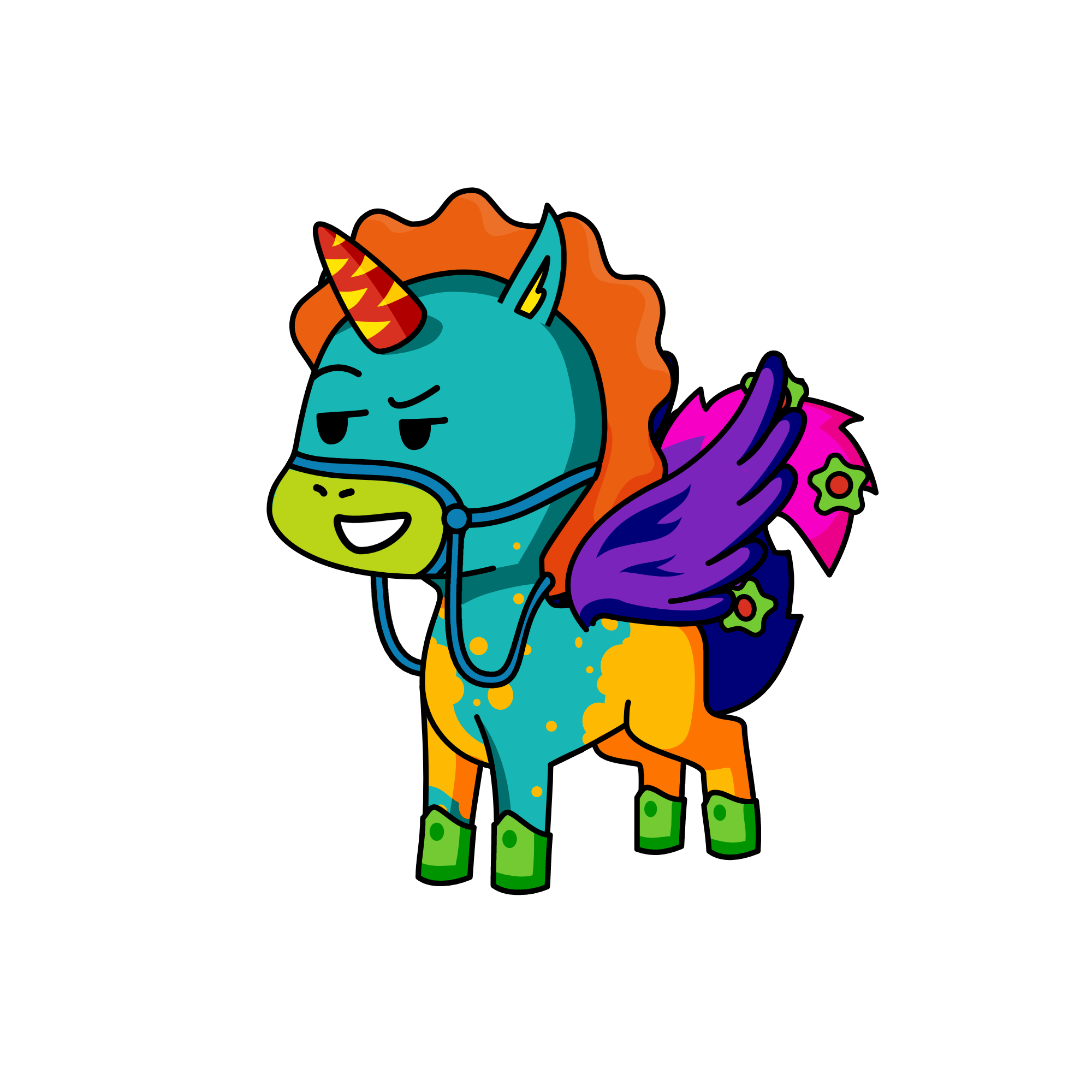 buttface, the unicorn