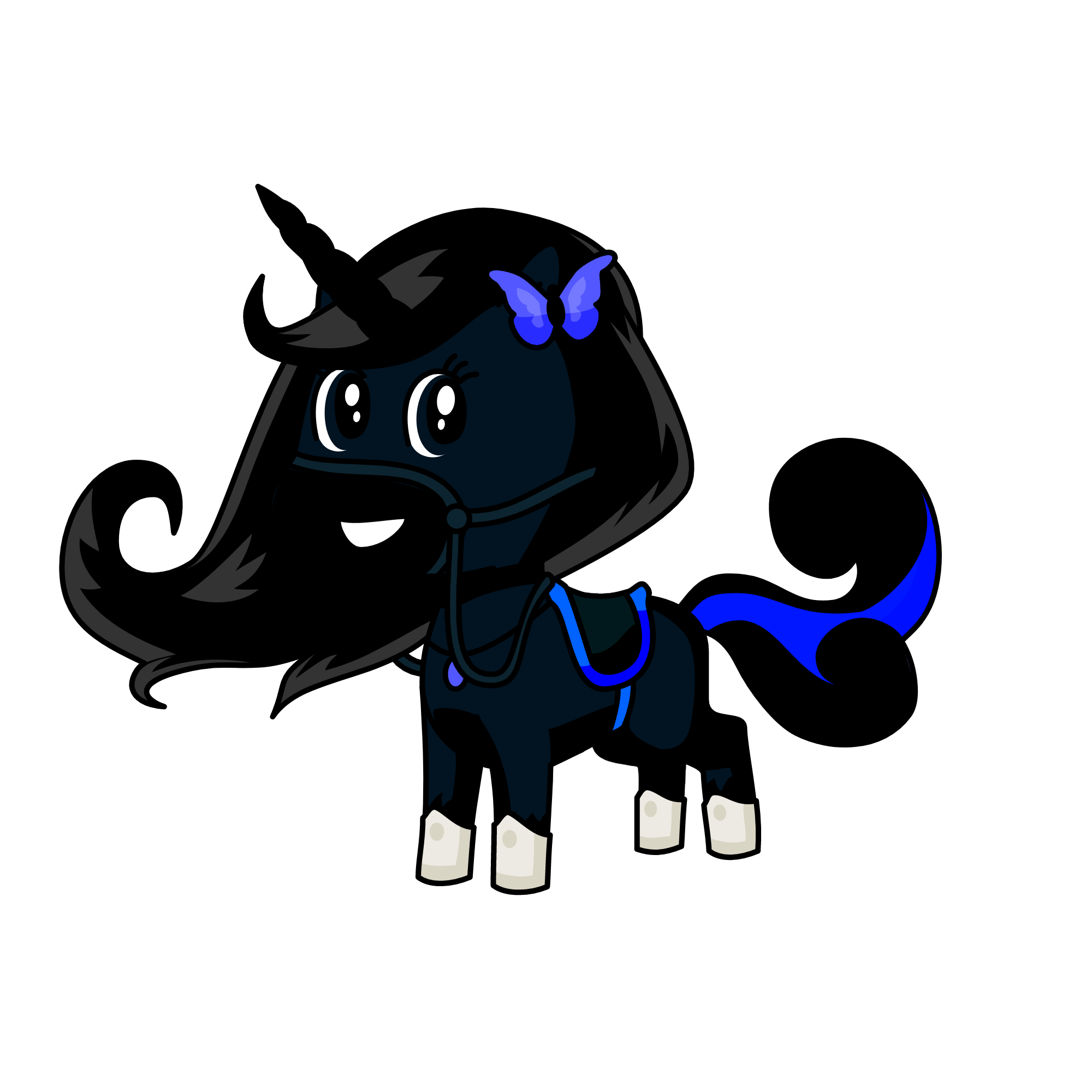 Midnight, the unicorn