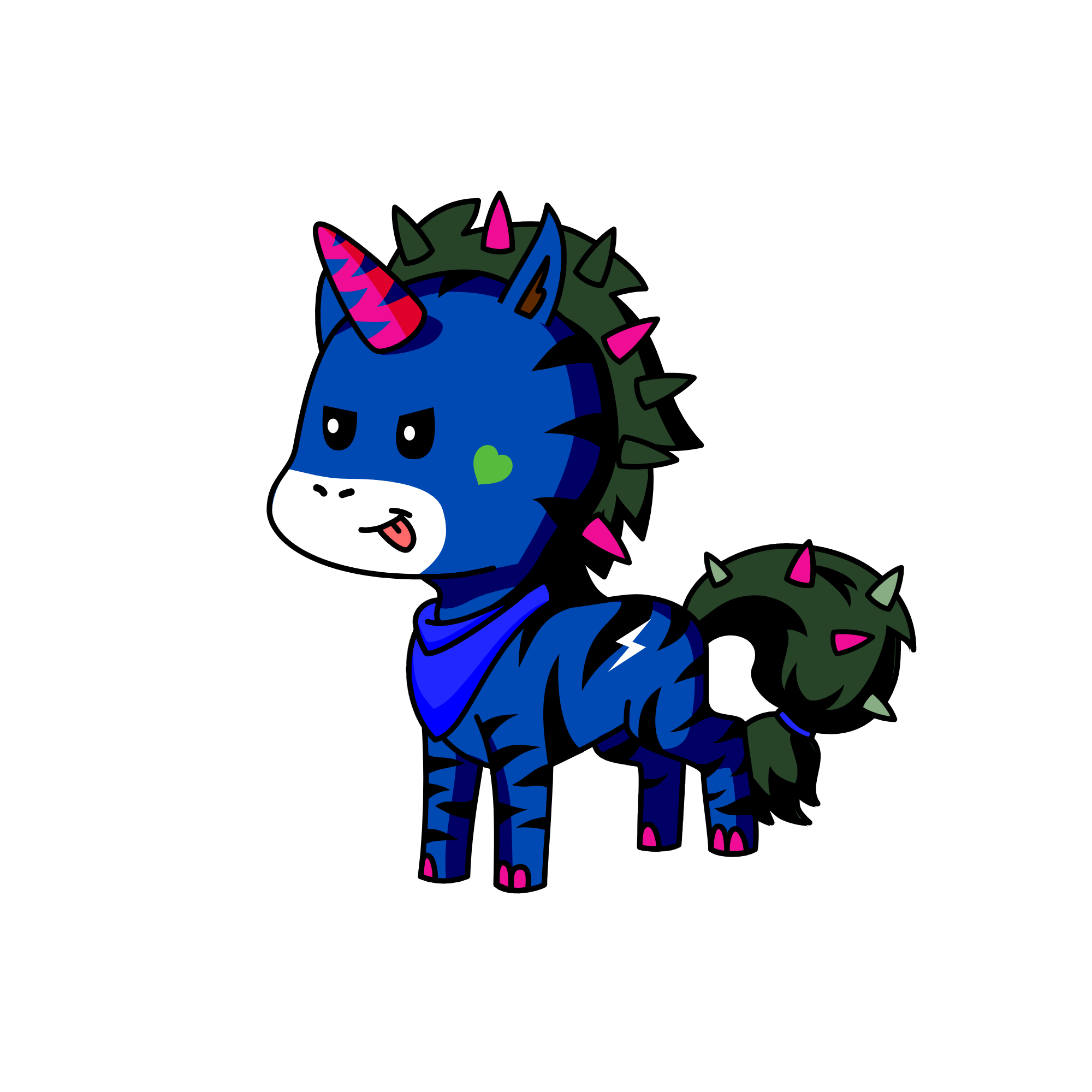 BAD GUY, the unicorn