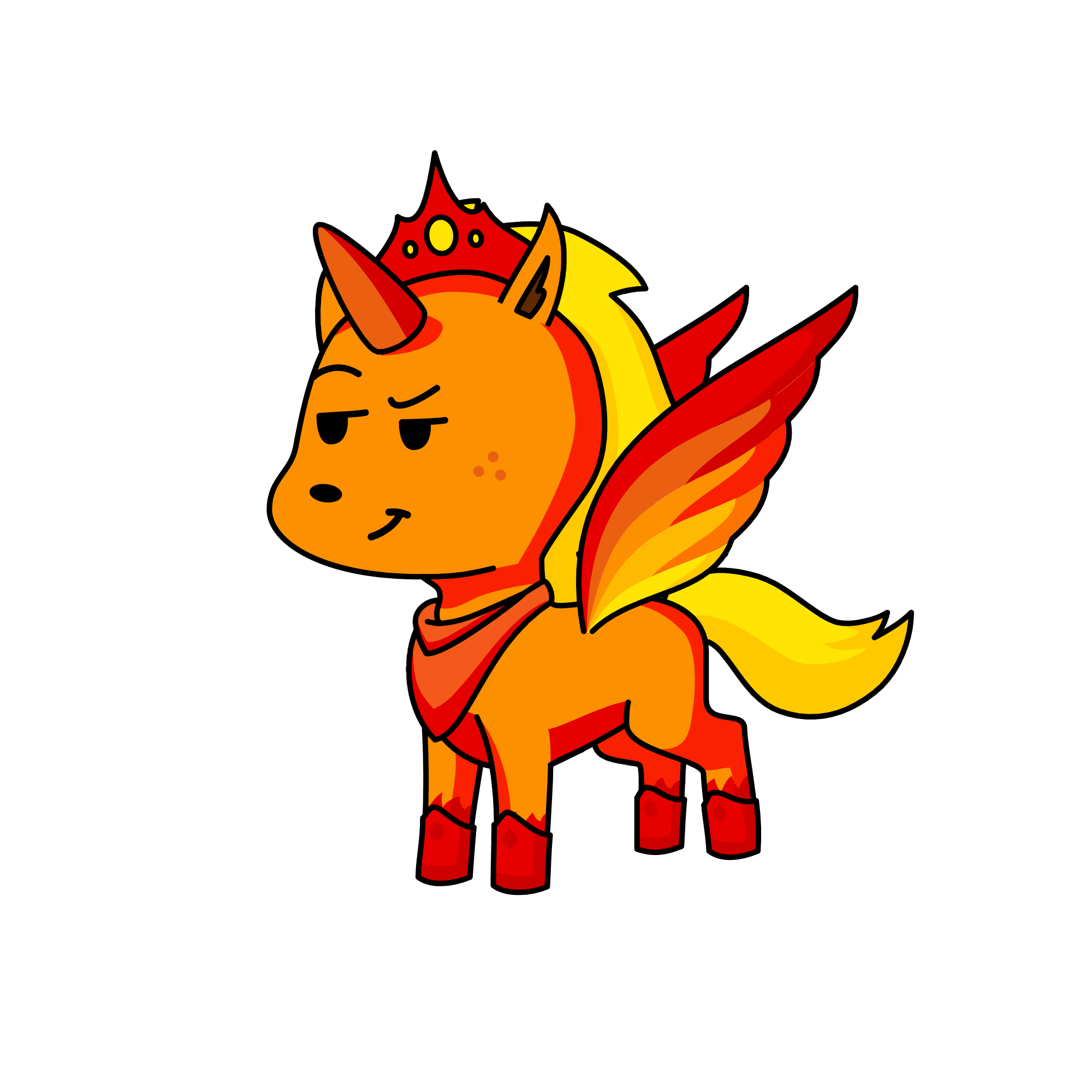 Blaze, the unicorn