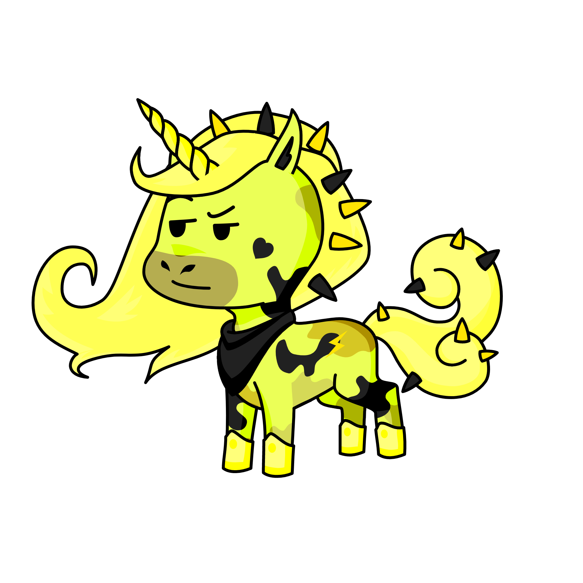 yellow bug, the unicorn