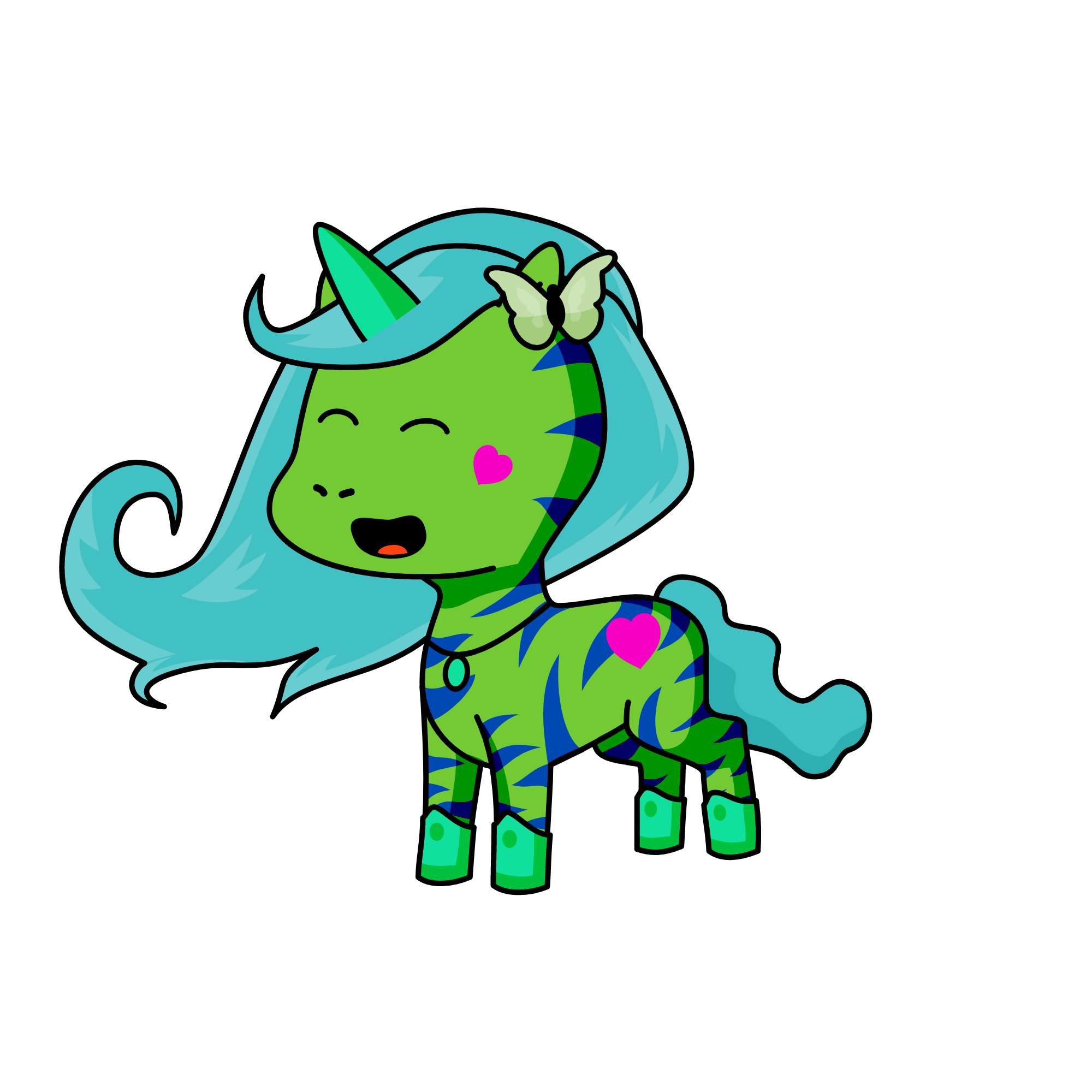 sparkles, the unicorn