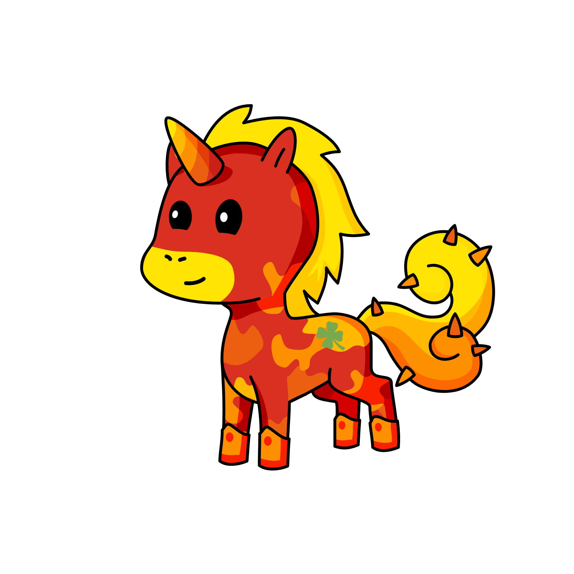 new year, the unicorn