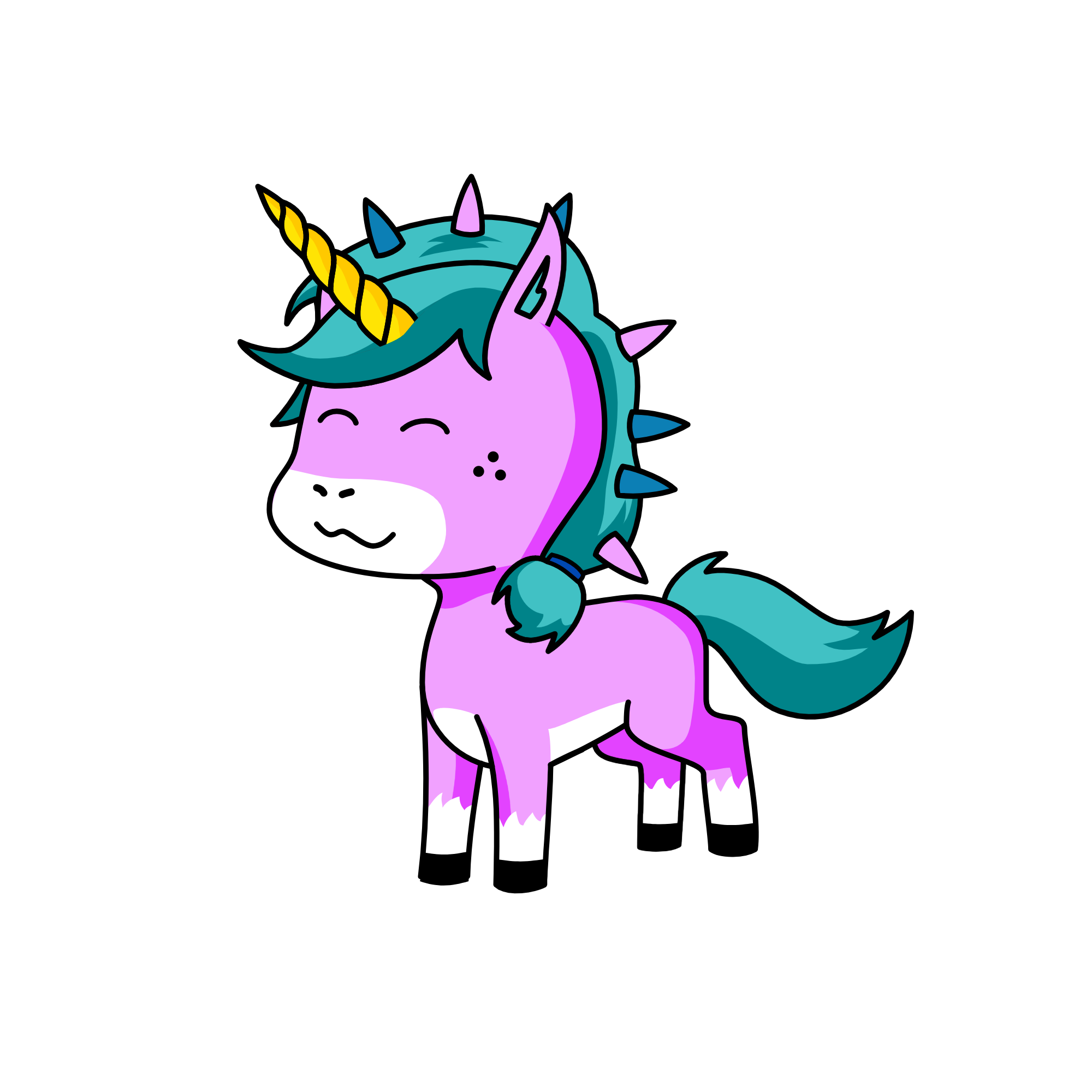 buttcheek on a stick, the unicorn