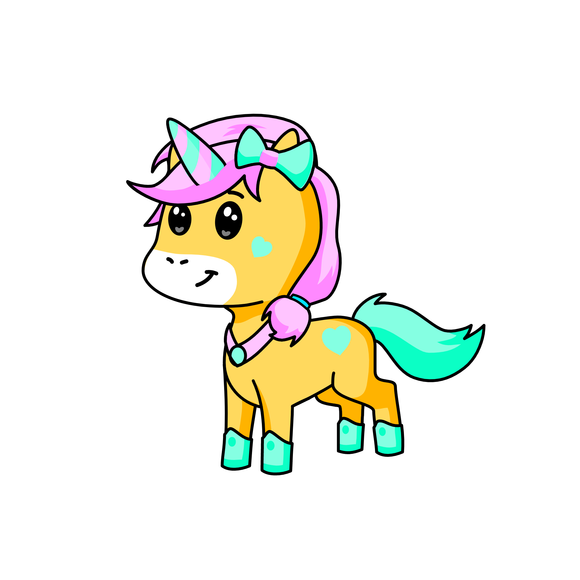 Cotton Candy , the unicorn